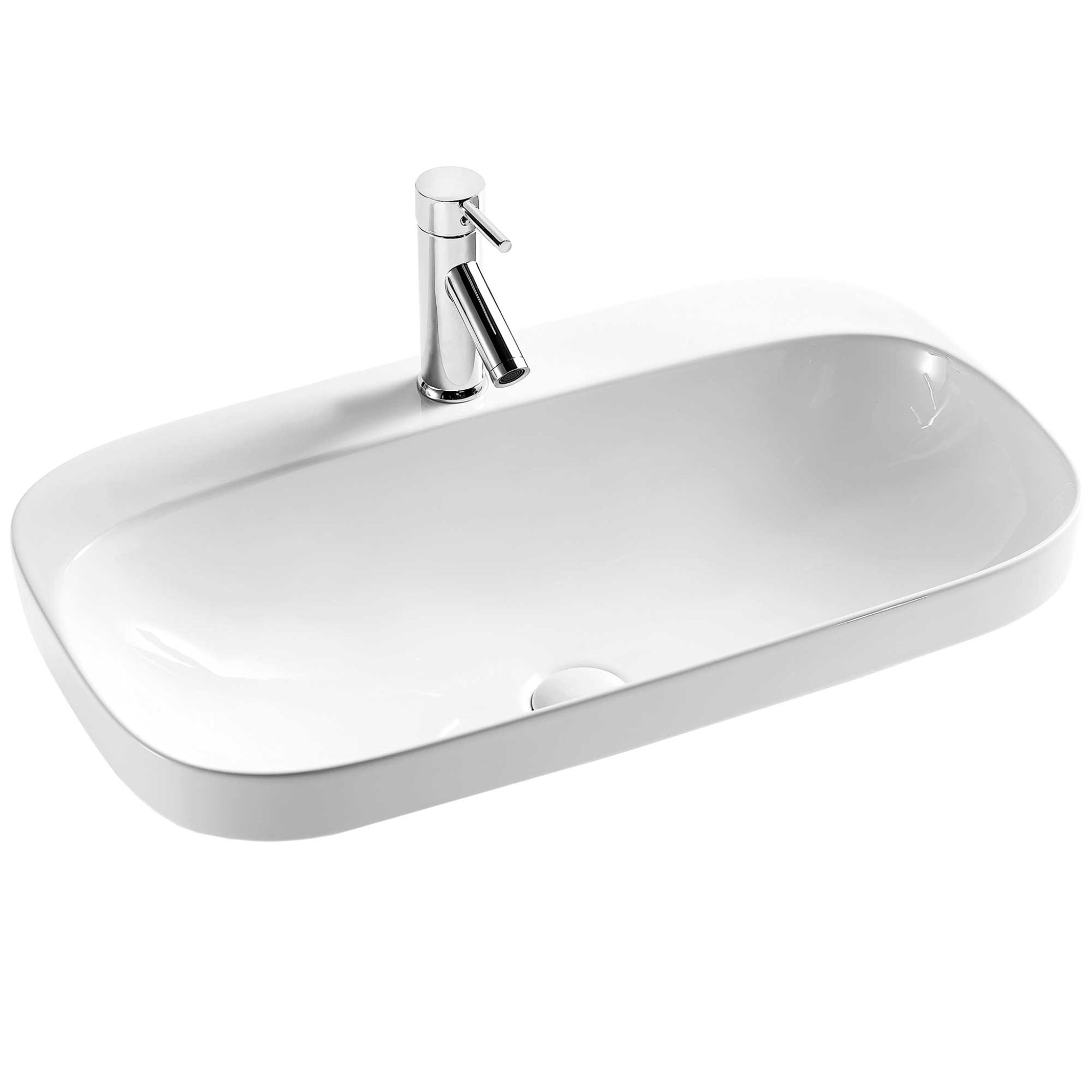 SEIMA LIMNI 725 INSET BASIN GLOSS WHITE 725MM