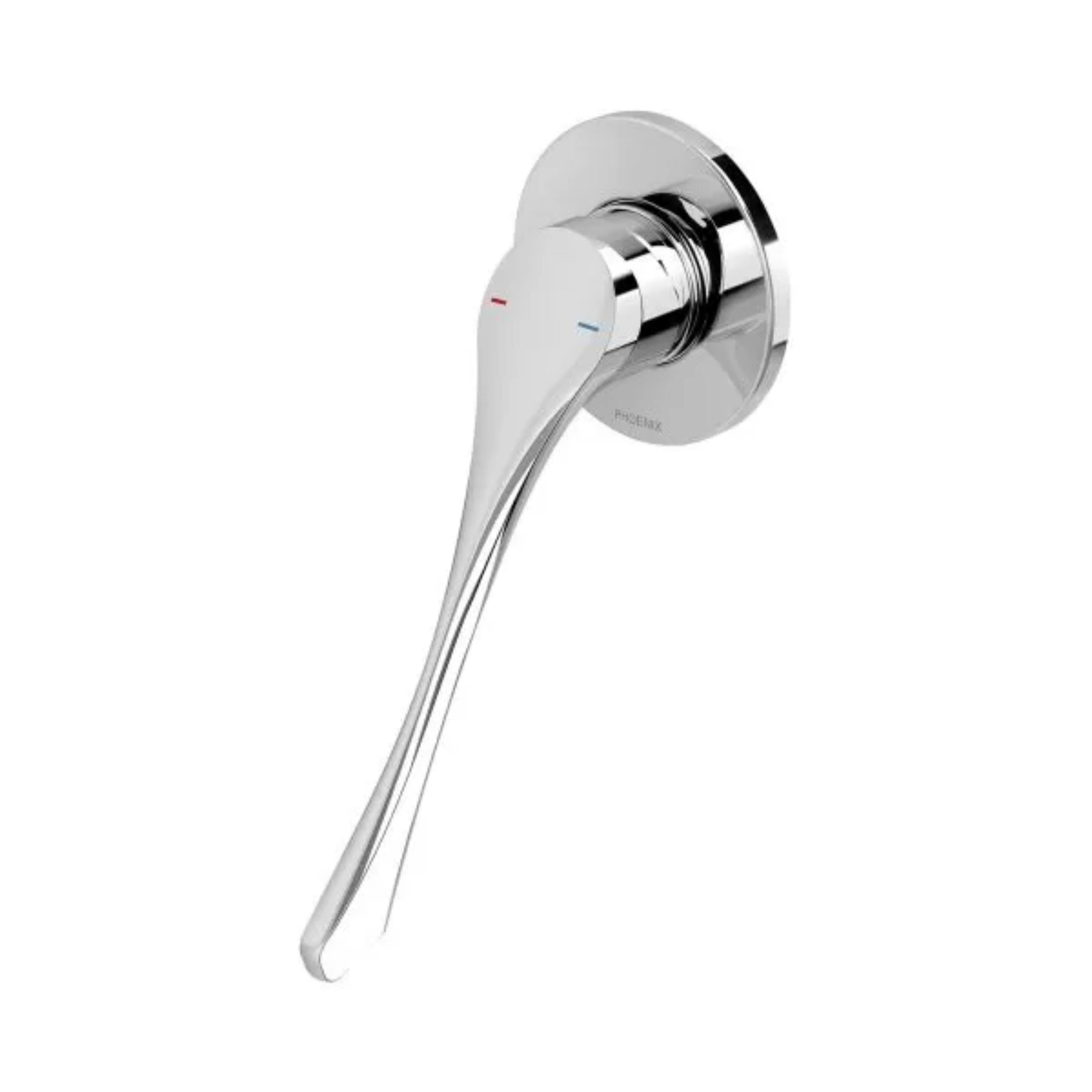 PHOENIX IVY MKII EXTENDED HANDLE SHOWER AND WALL MIXER TRIM KIT CHROME