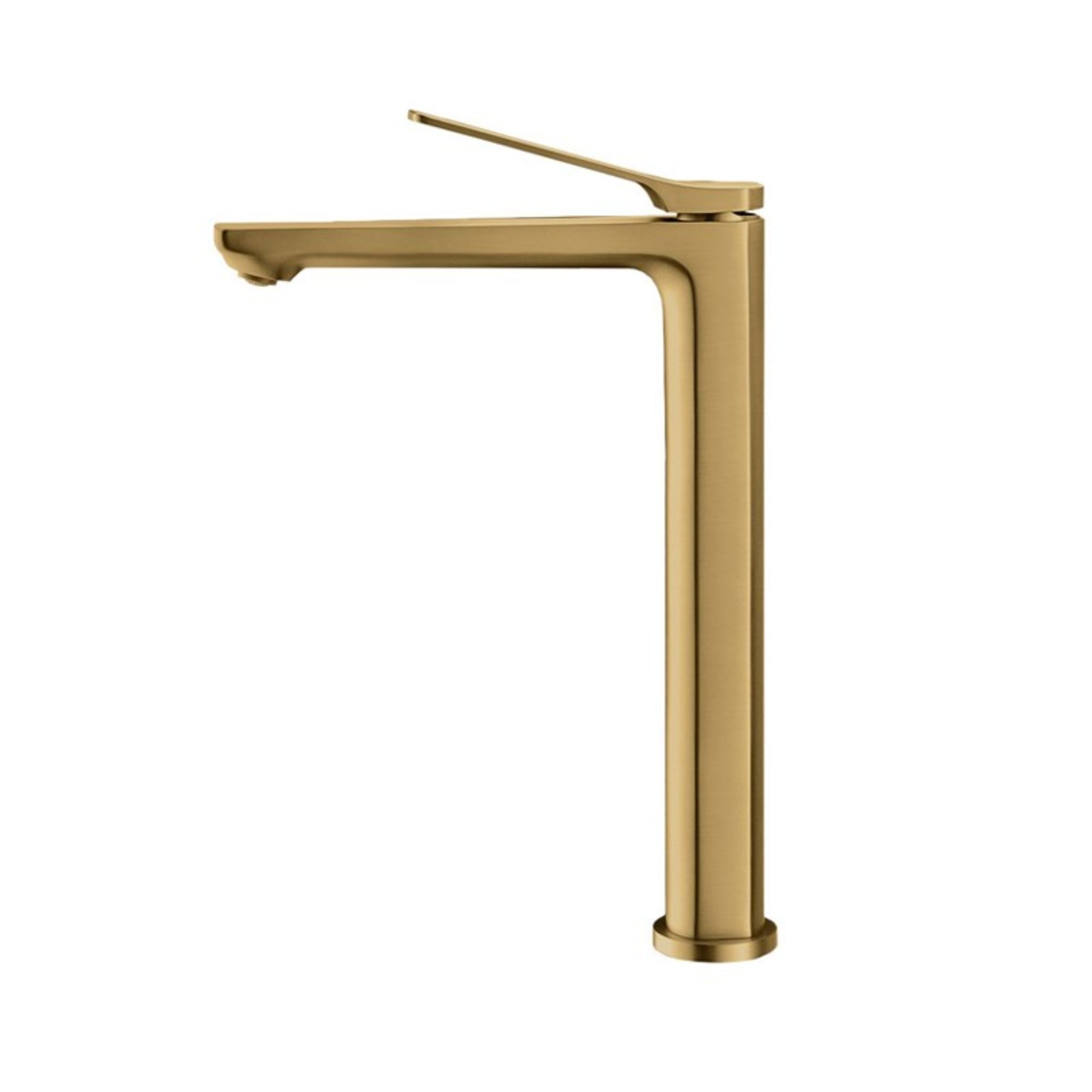 AQUAPERLA RUSHY BASIN MIXER 292MM BRUSHED BRASS