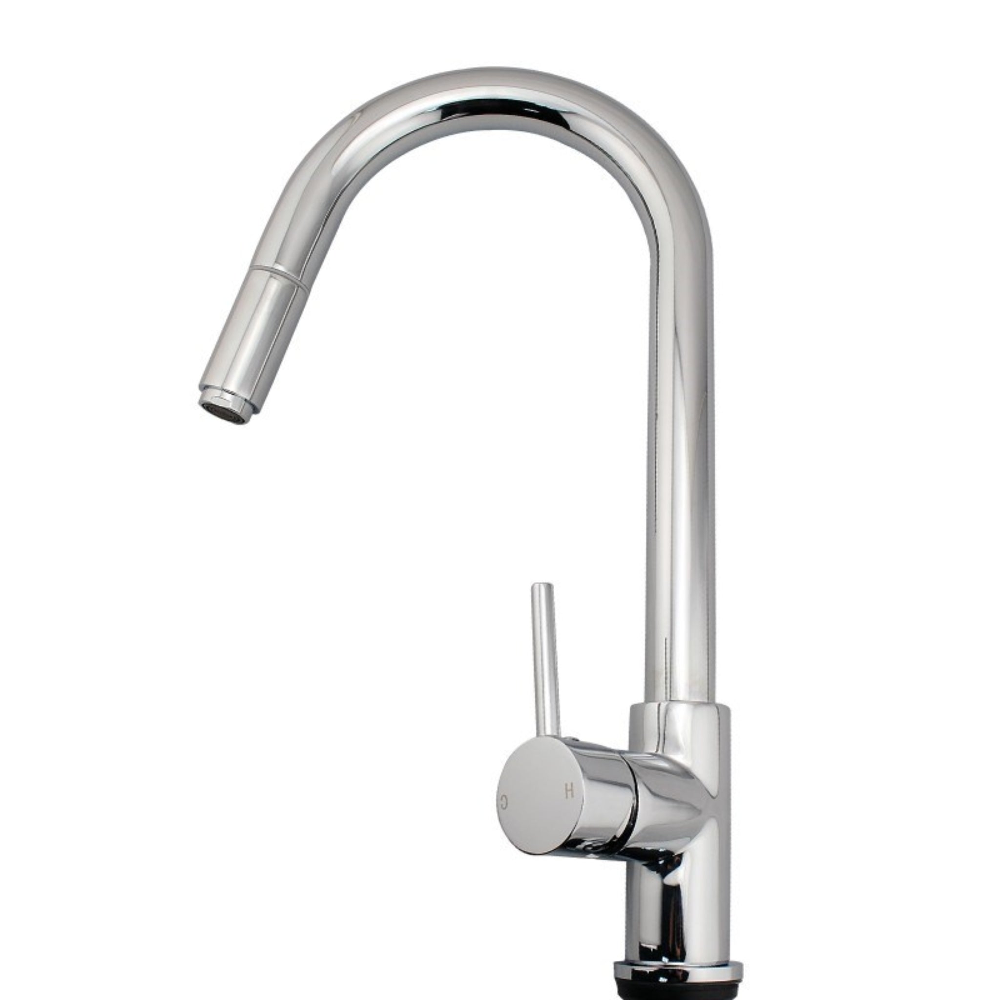 AQUAPERLA PULL OUT KITCHEN MIXER 420MM CHROME