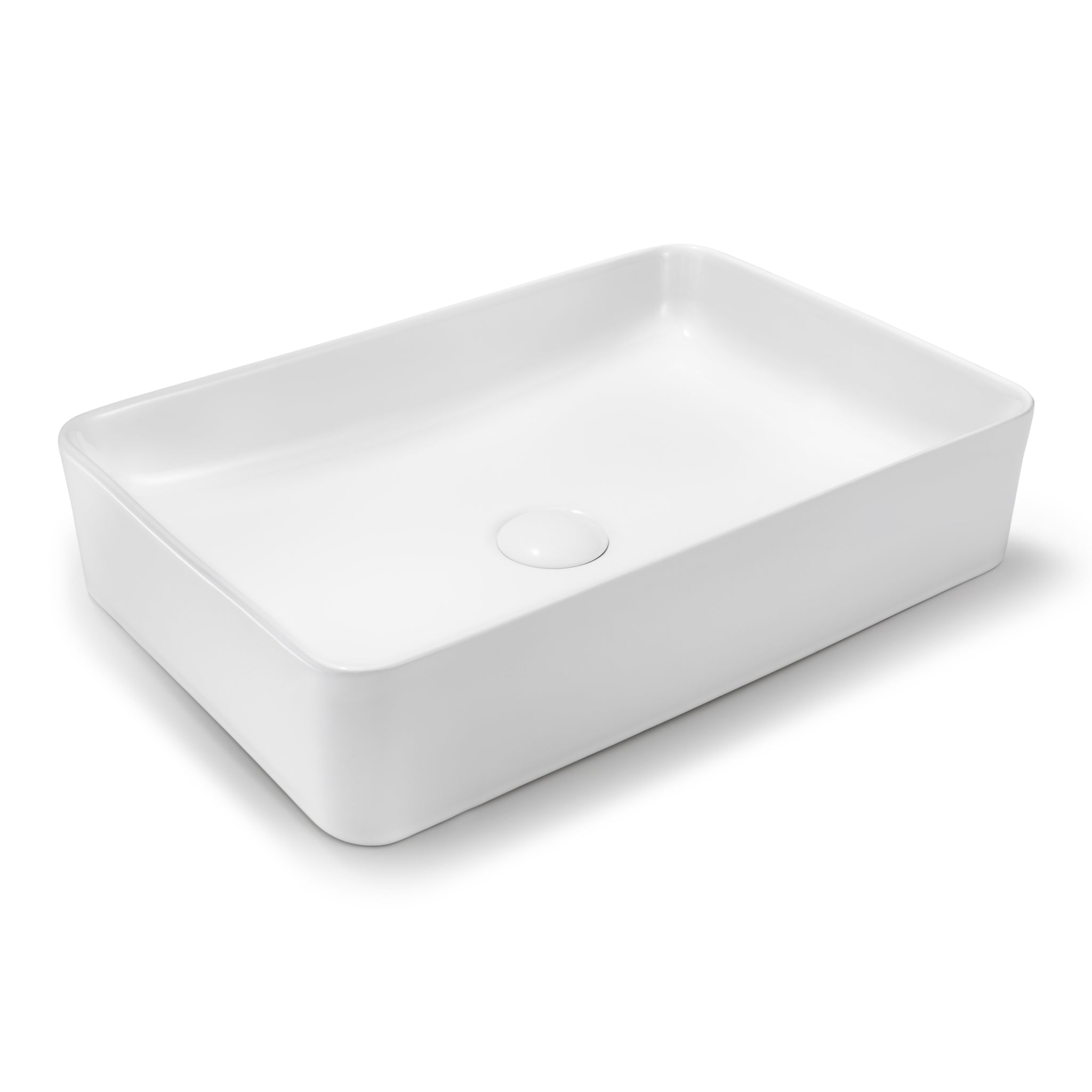 SEIMA PLATI 500 ABOVE COUNTER BASIN GLOSS WHITE 510MM