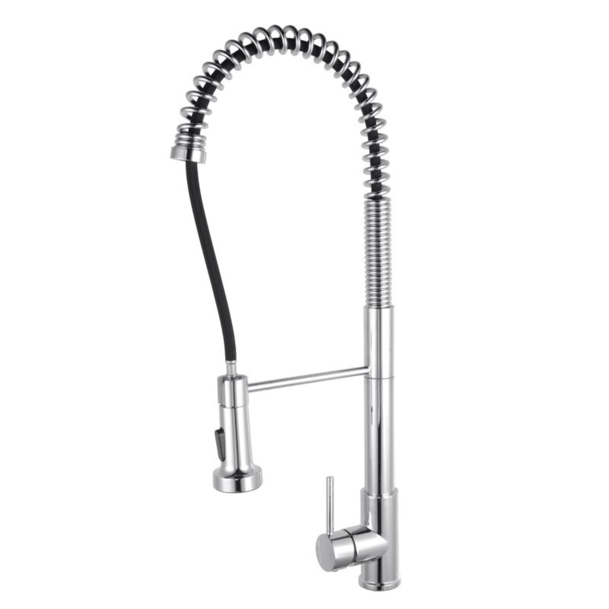 AQUAPERLA PULL OUT KITCHEN MIXER 635MM CHROME