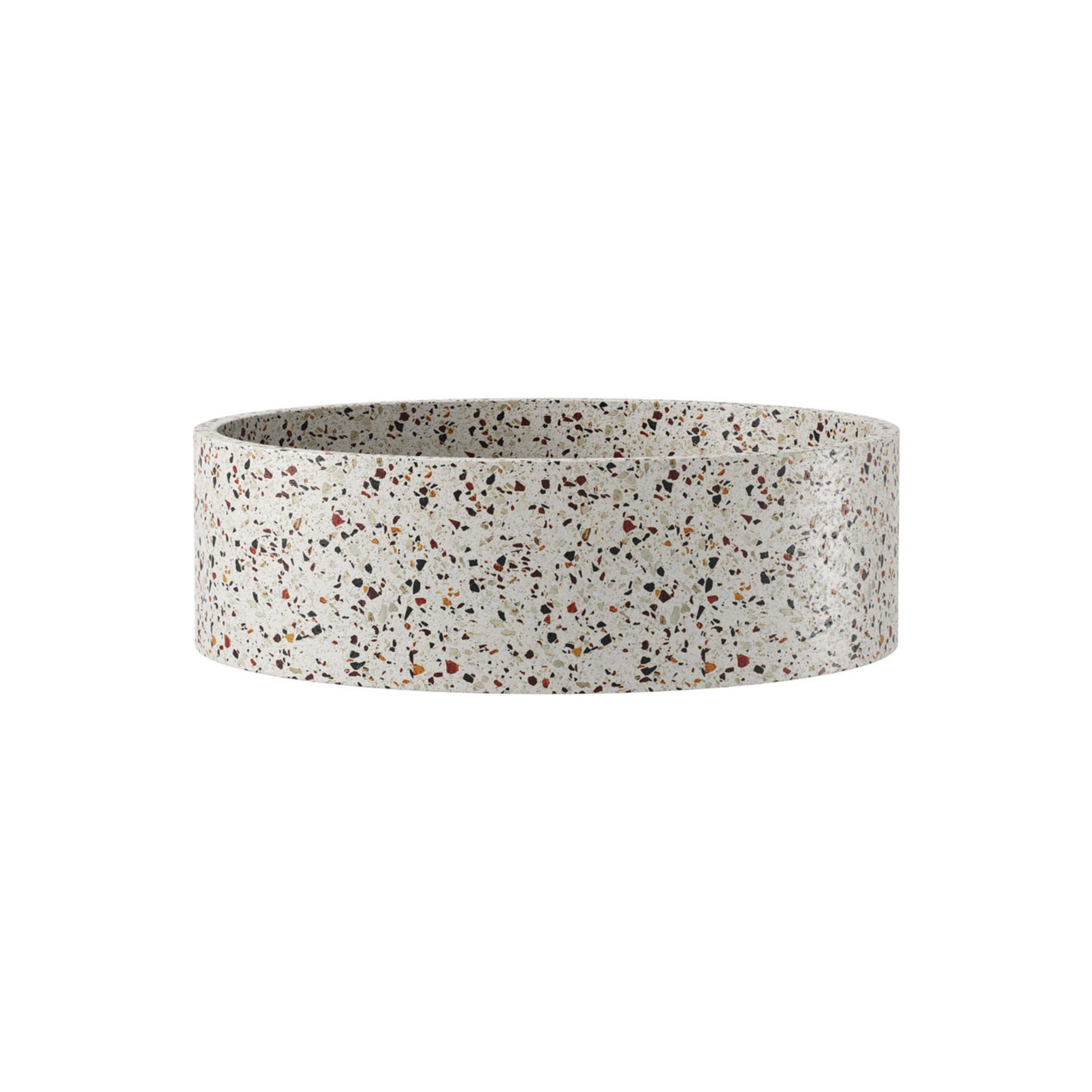 FIENZA JADA CONCRETE ABOVE COUNTER BASIN TERRAZZO 390MM