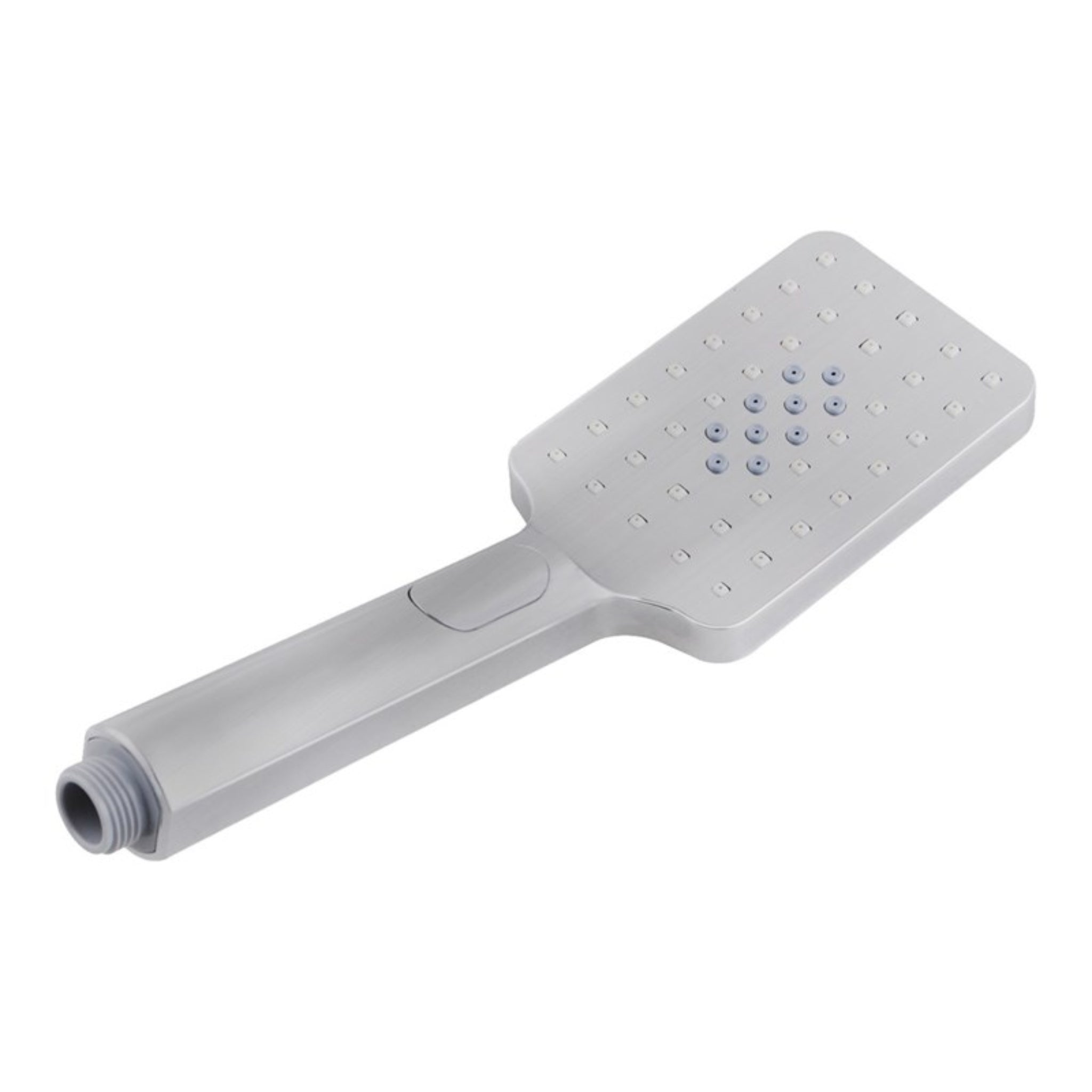 AQUAPERLA SQUARE HANDHELD SHOWER HEAD 80MM BRUSHED NICKEL