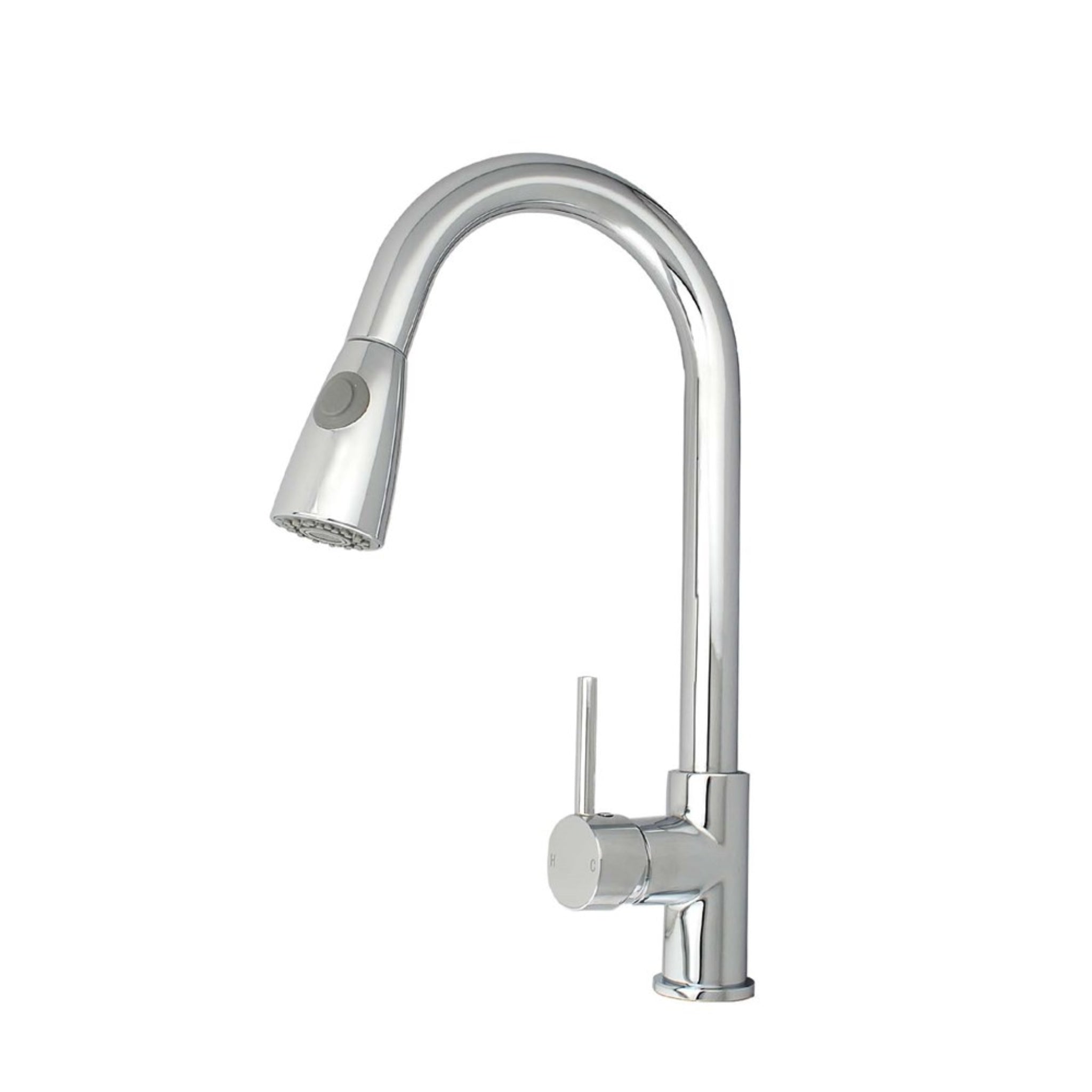 AQUAPERLA PULL OUT KITCHEN MIXER 420MM CHROME