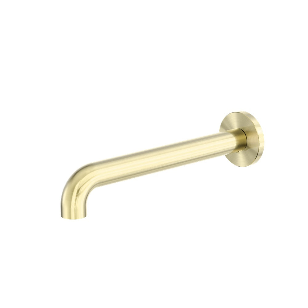 NERO ZEN ROUND BASIN/BATH SPOUT ONLY 185/230MM BRUSHED GOLD