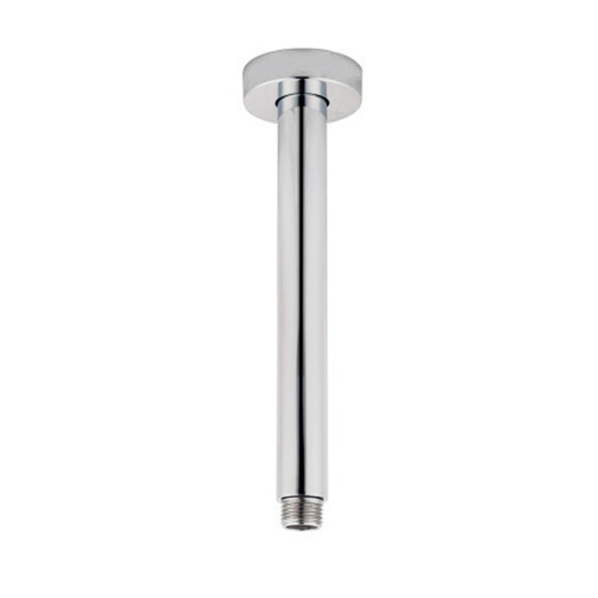 AQUAPERLA ROUND CEILING SHOWER ARM CHROME 200MM