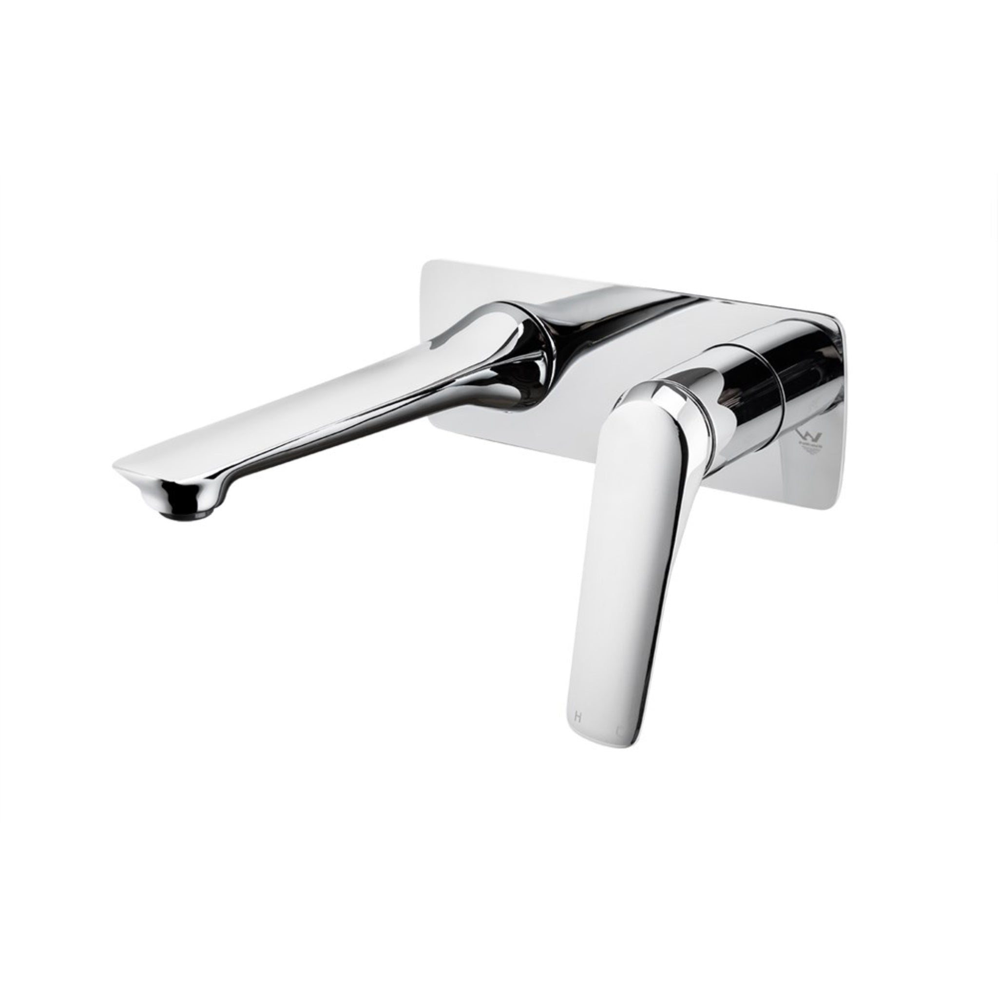 AQUAPERLA AU WALL MIXER WITH SPOUT 200MM CHROME