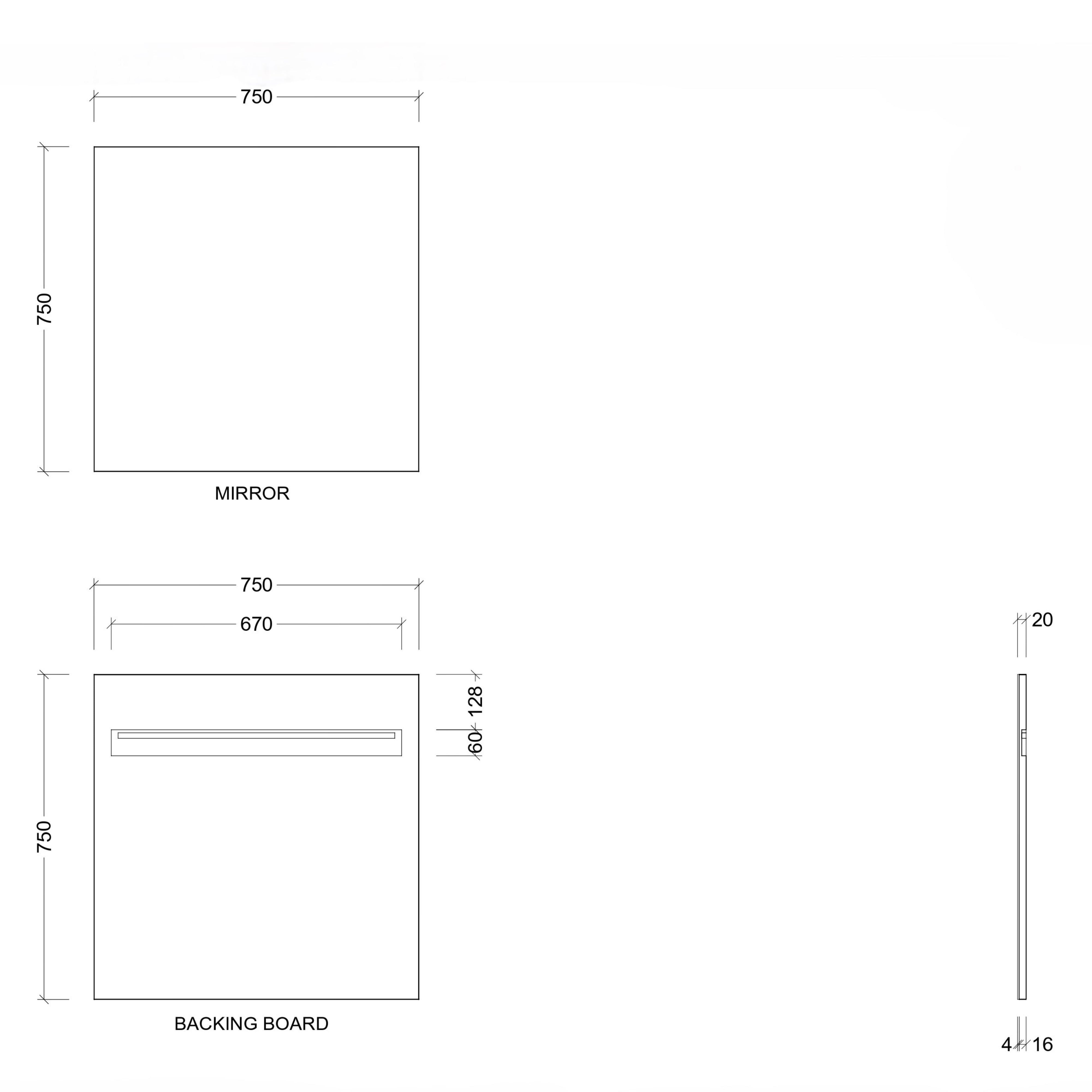 TIMBERLINE CALIFORNIA CUSTOM MIRROR (ALL SIZING)