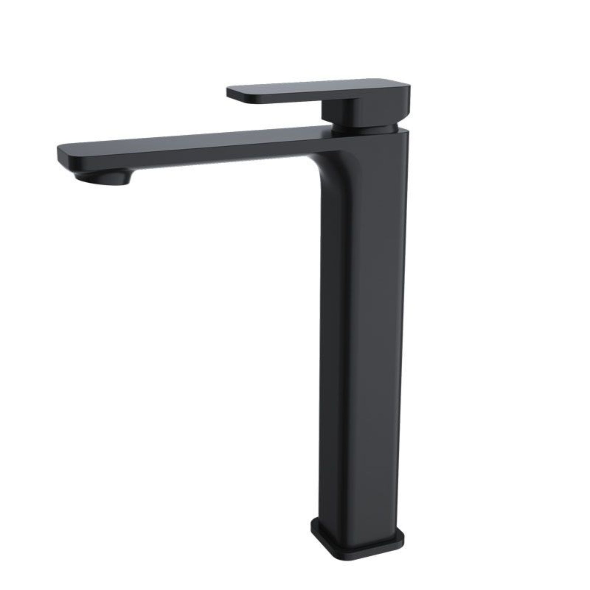 AQUAPERLA IVANO TALL BASIN MIXER MATTE BLACK 289MM