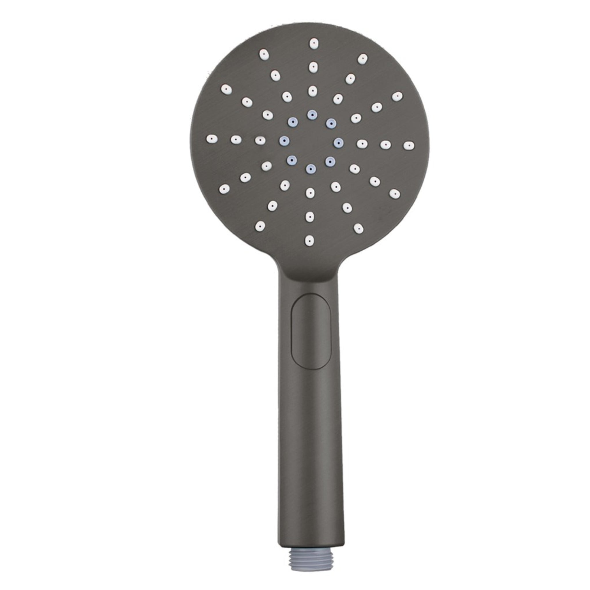 AQUAPERLA ROUND HANDHELD SHOWER HEAD 120MM GUN METAL