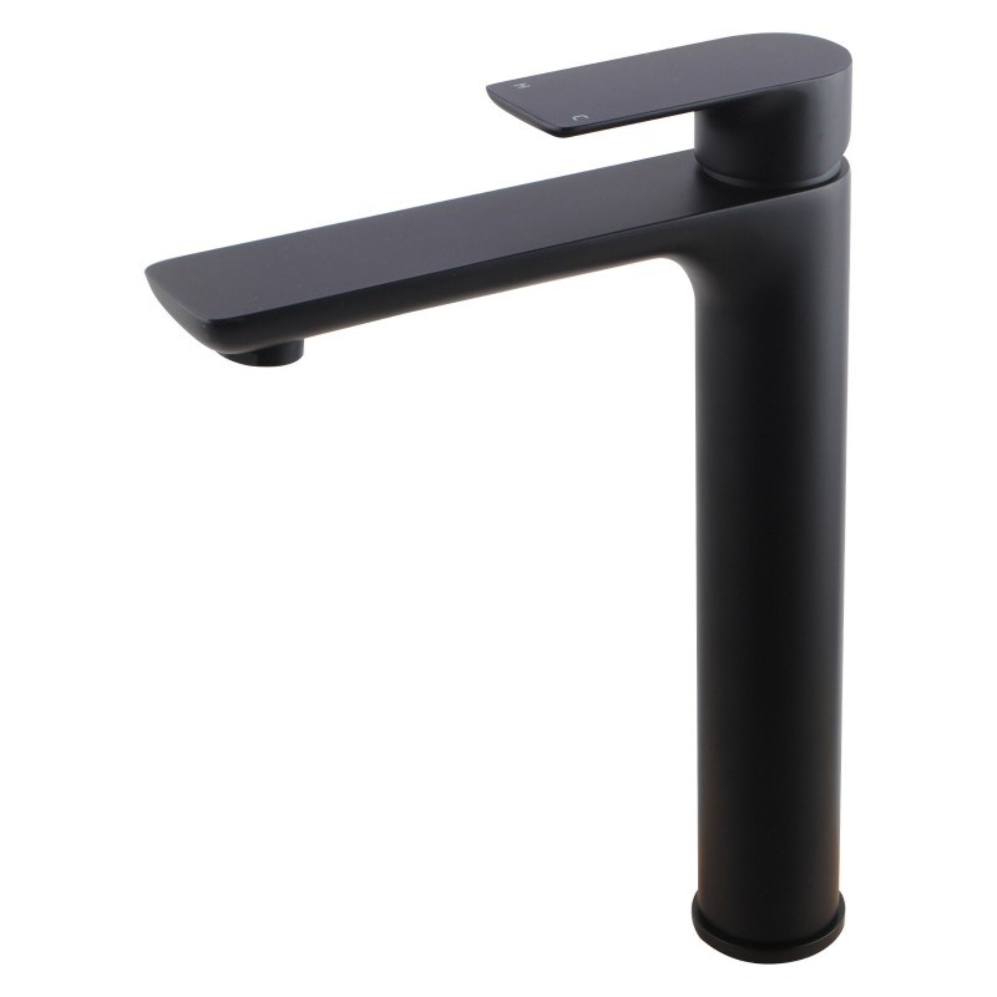 AQUAPERLA VOG TALL BASIN MIXER 293MM MATTE BLACK