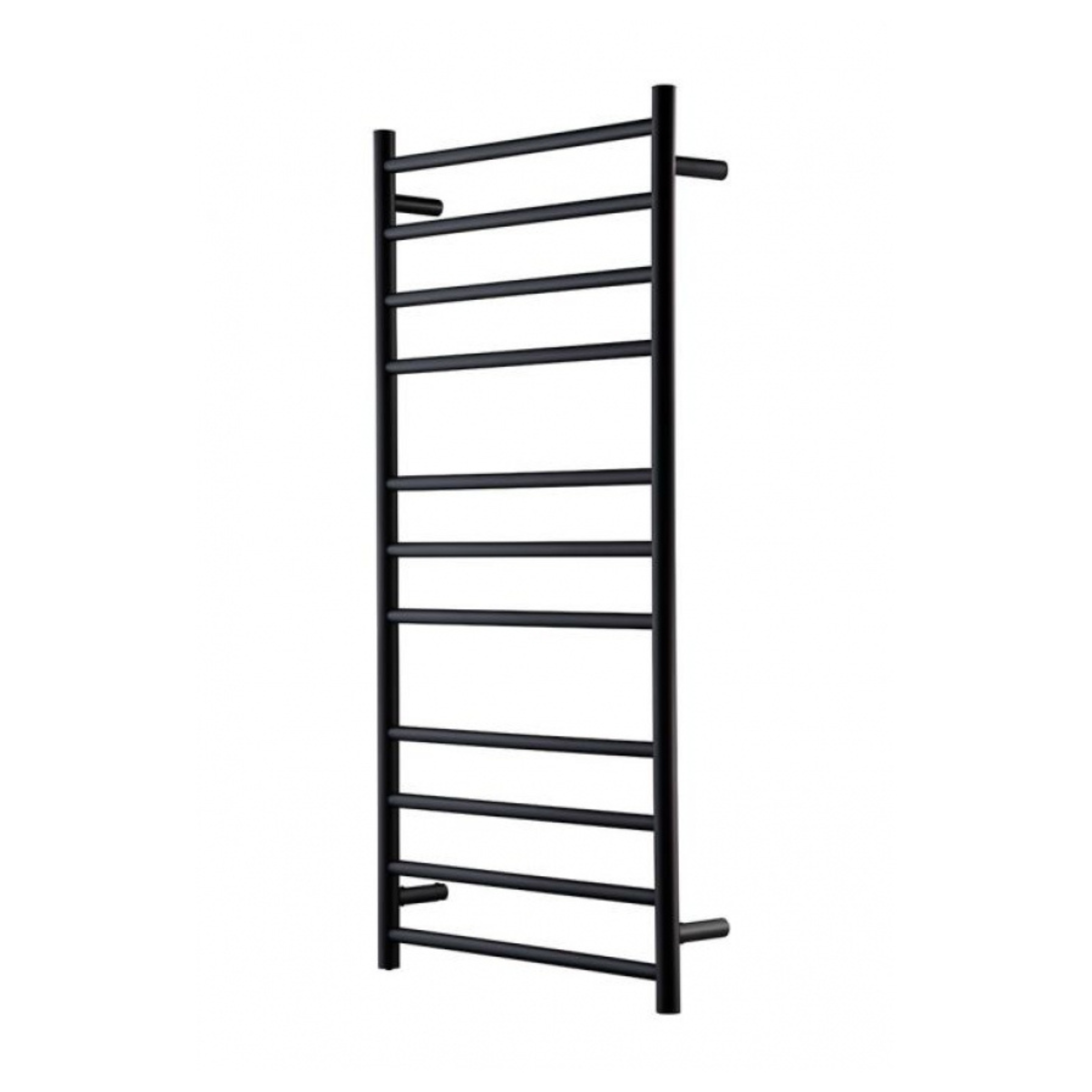 HEIRLOOM GENESIS HEATED TOWEL RAIL NERO BLACK 1220MM