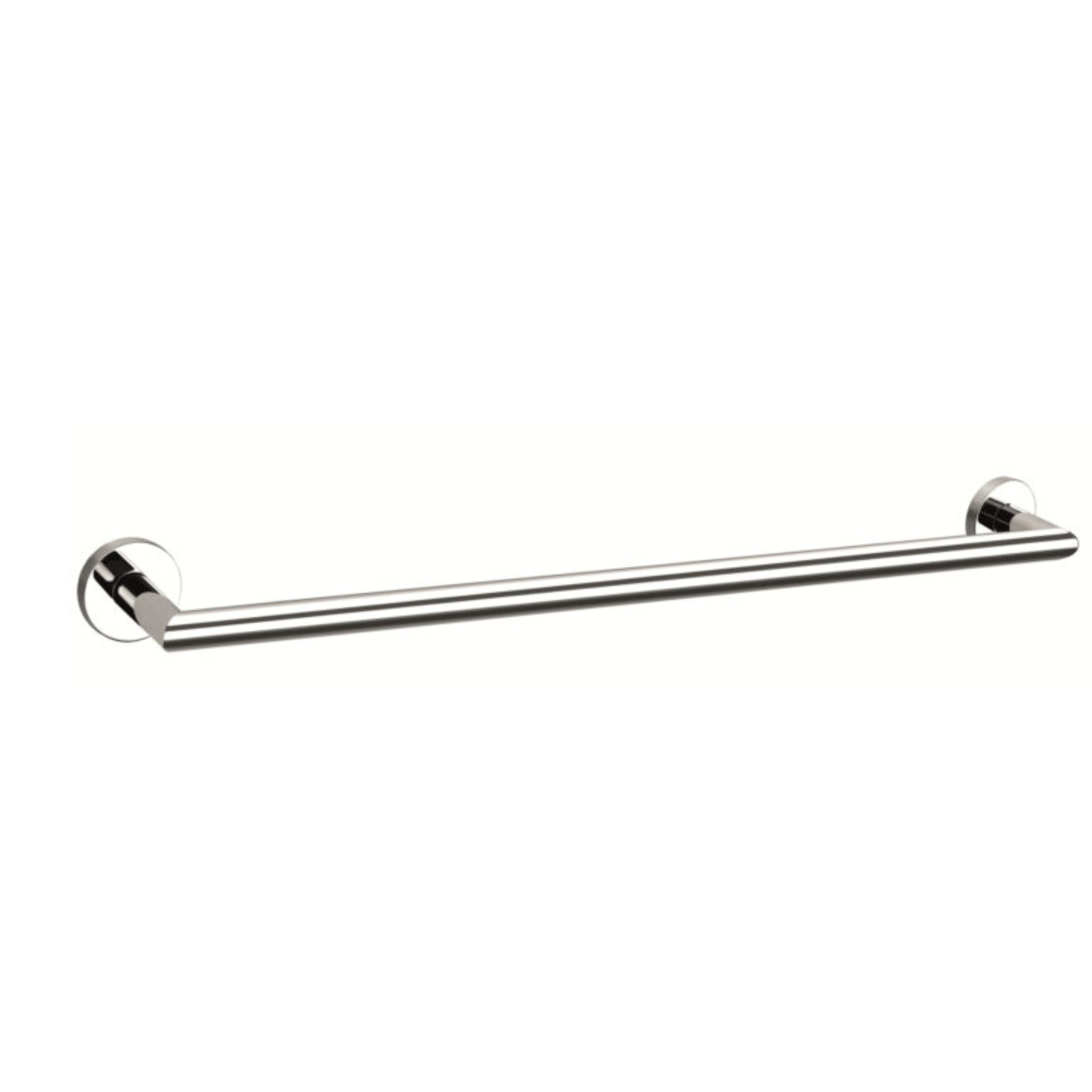 NERO DOLCE SINGLE TOWEL RAIL CHROME (ALSO AVAILABLE IN 700MM AND 900MM)