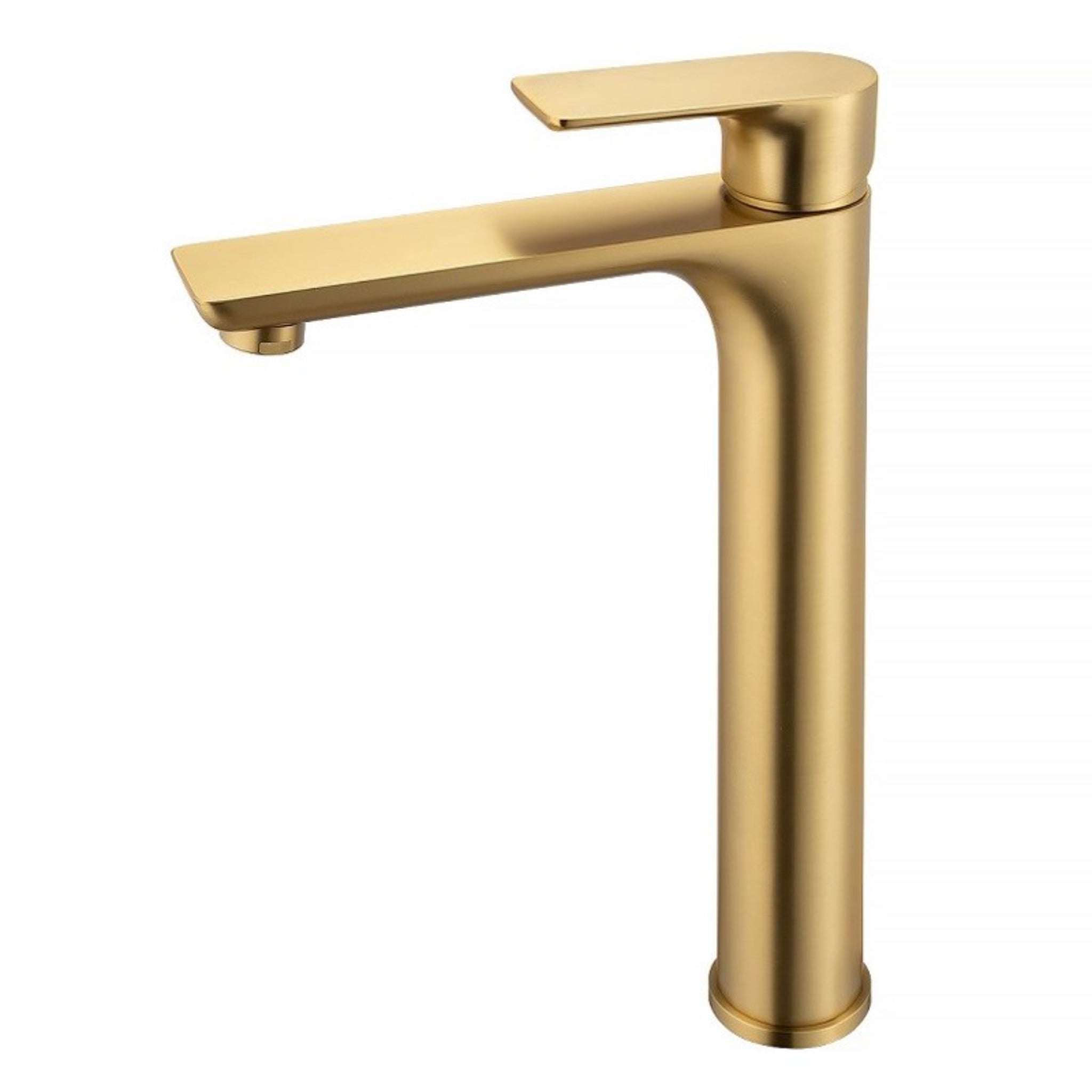 AQUAPERLA VOG TALL BASIN MIXER 293MM BRUSHED BRASS