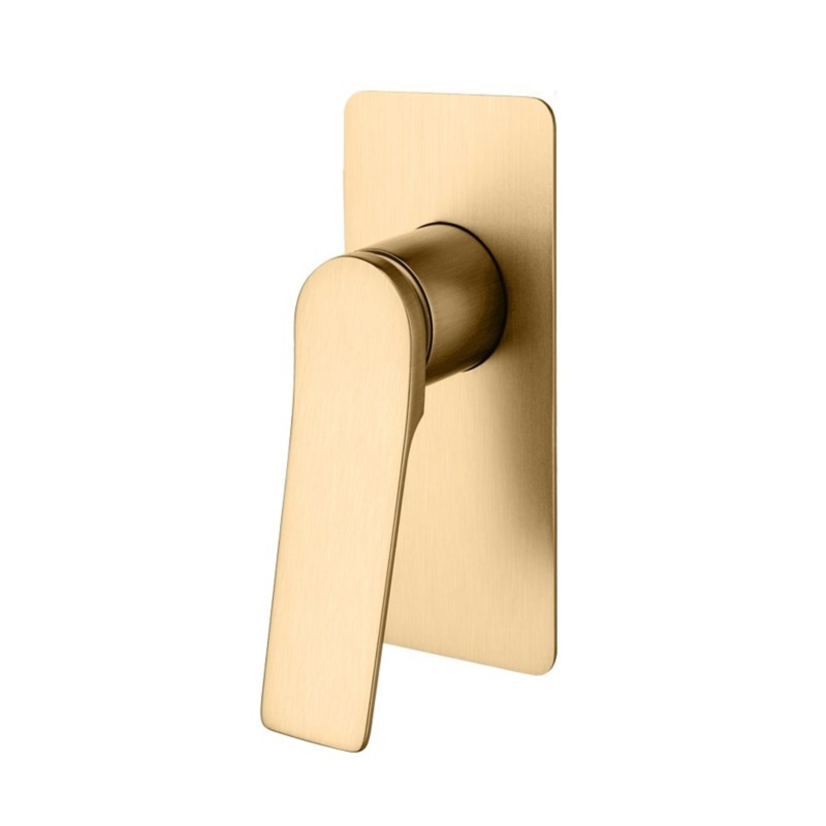 AQUAPERLA RUSHY WALL MIXER 150MM BRUSHED BRASS