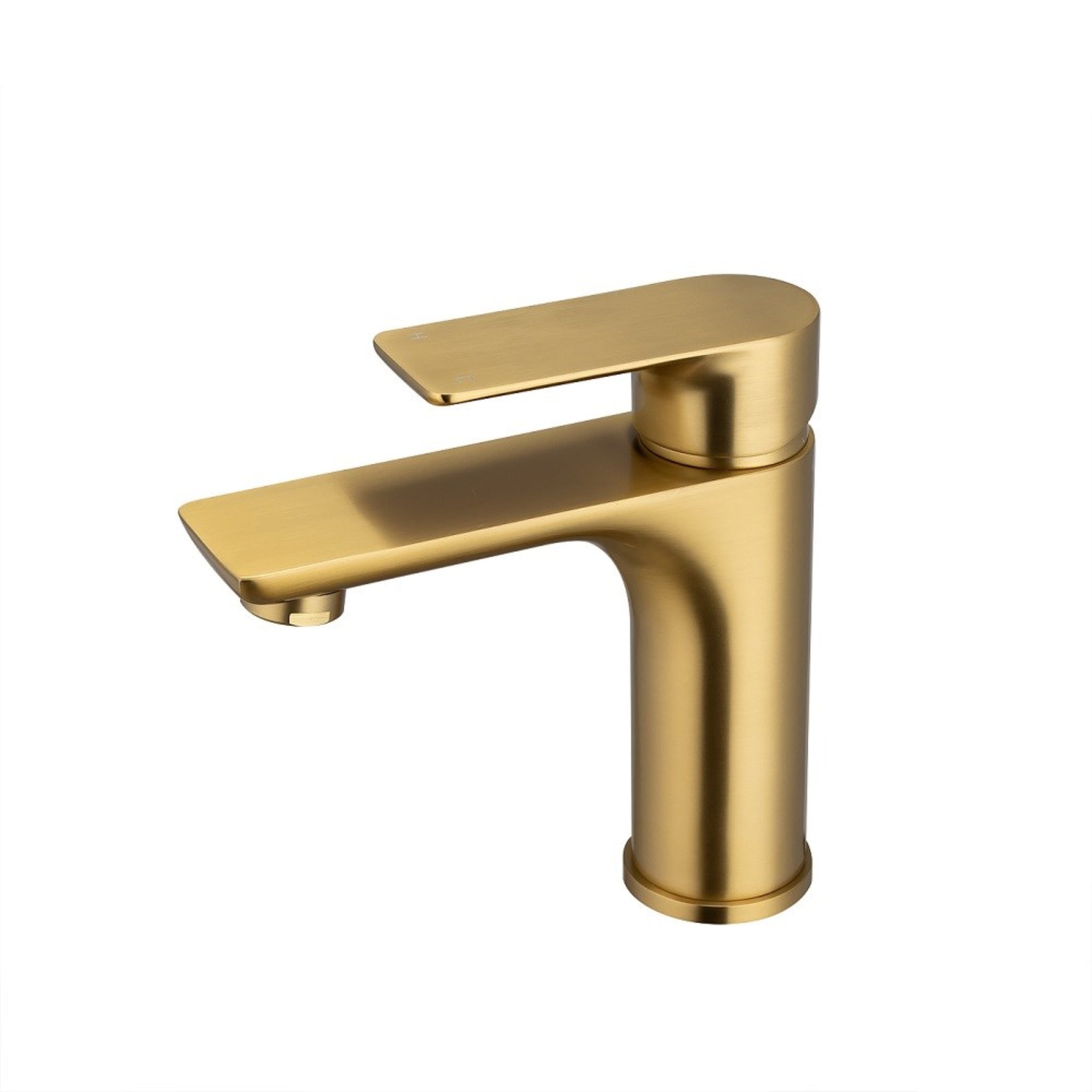 AQUAPERLA VOG BASIN MIXER 157MM BRUSHED BRASS