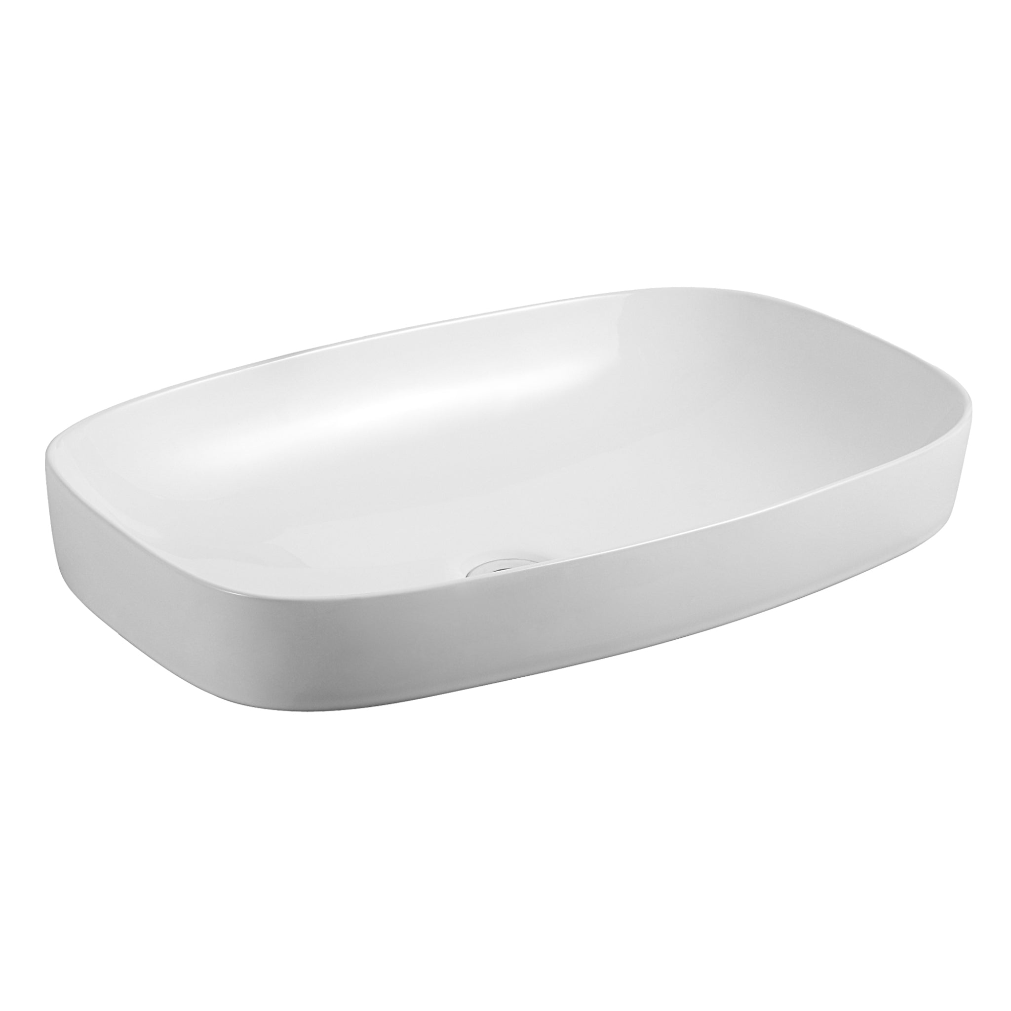 SEIMA OBELLO 555 SEMI-INSET BASIN GLOSS WHITE 600MM