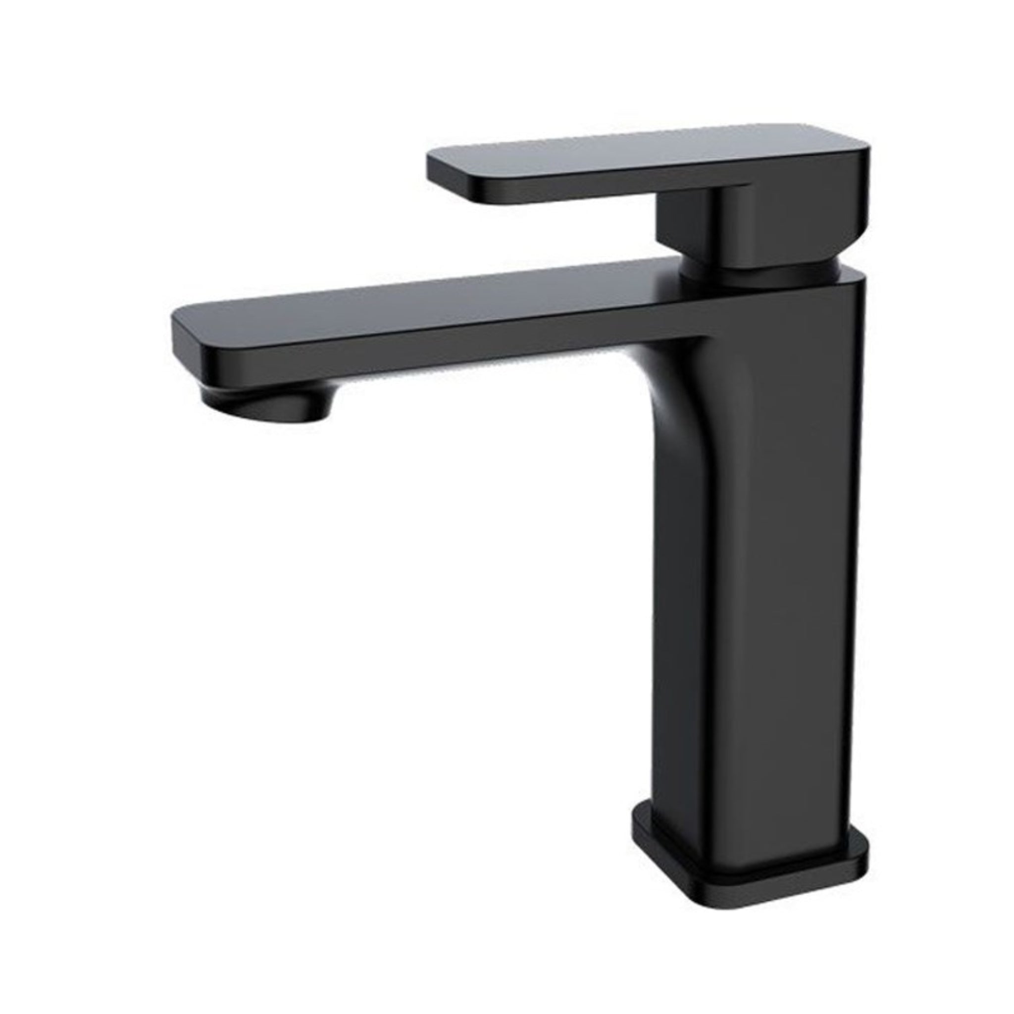 AQUAPERLA IVANO BASIN MIXER 158MM MATTE BLACK