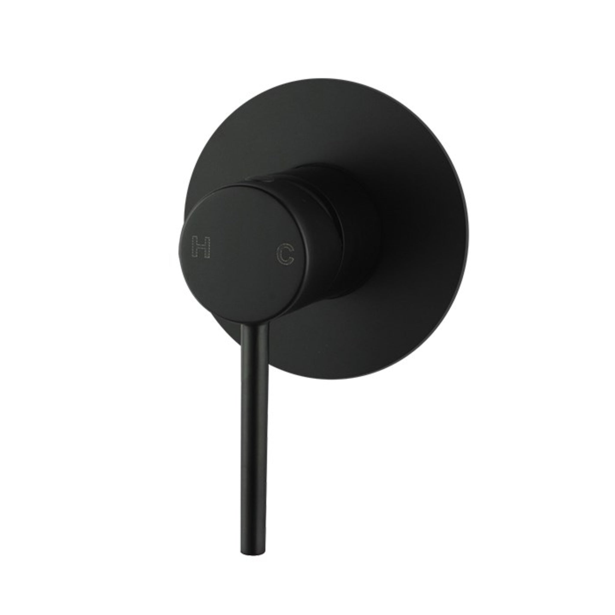 AQUAPERLA LUCID PIN WALL MIXER MATTE BLACK