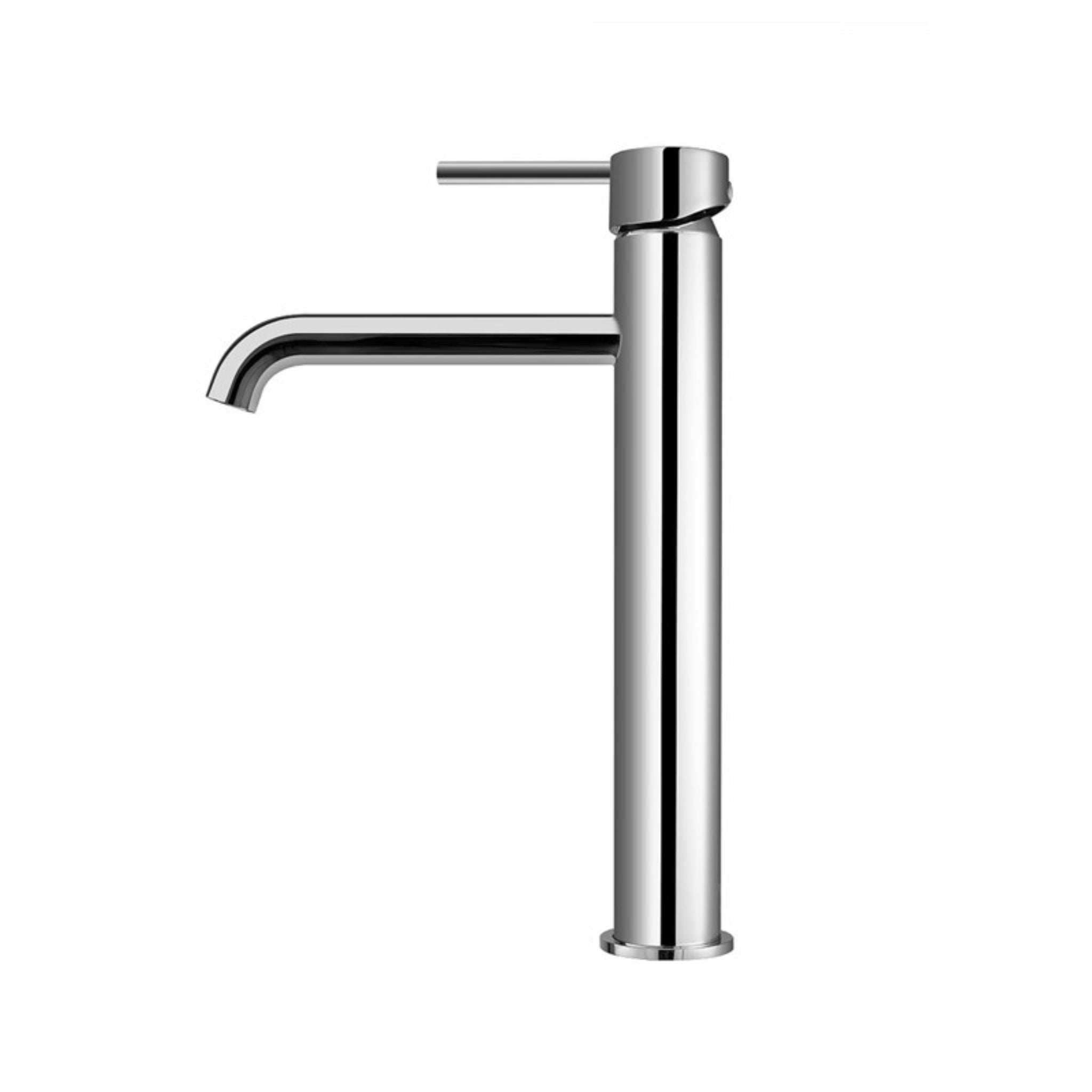 AQUAPERLA LUCID PIN TALL BASIN MIXER 302MM CHROME