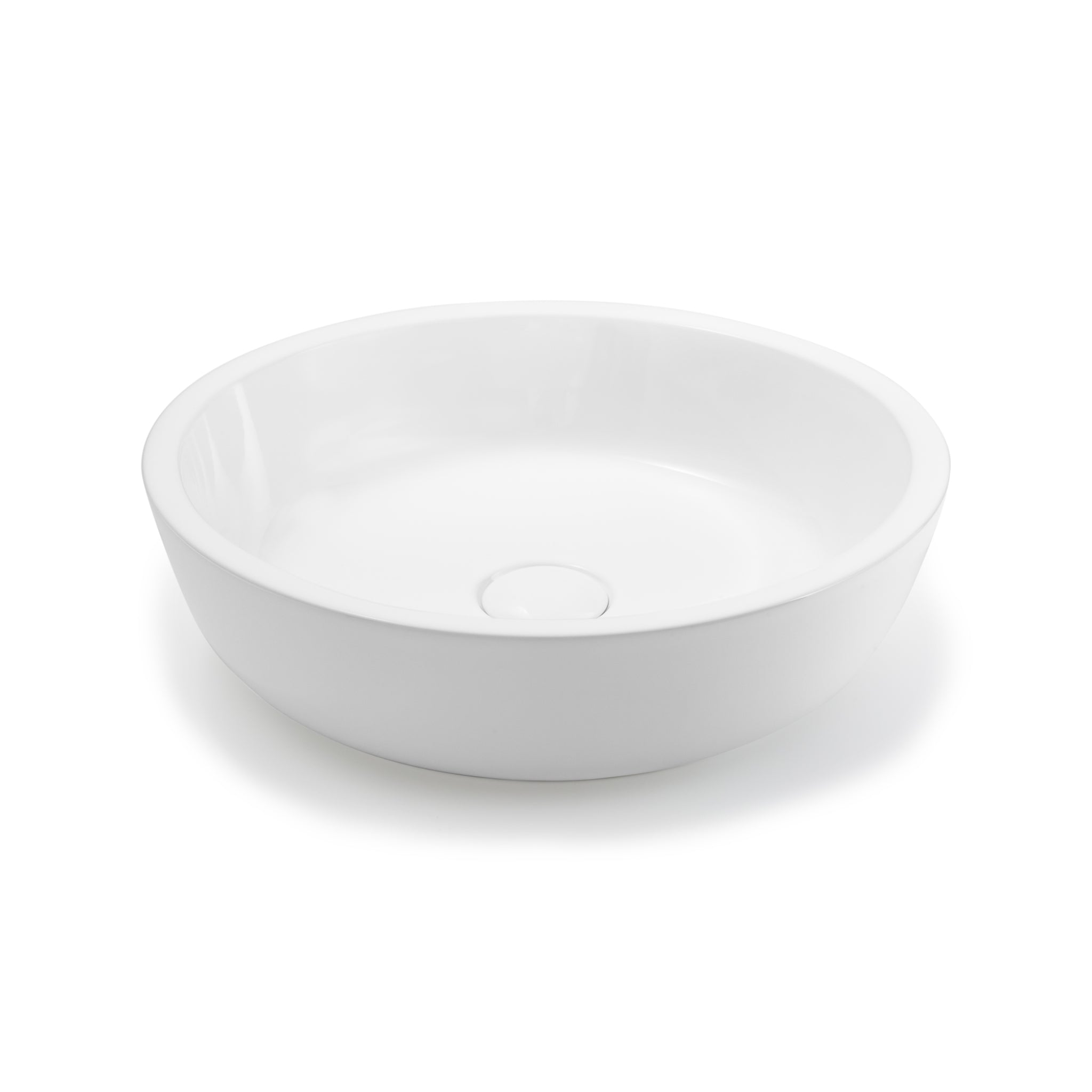 SEIMA SYROS 007 ABOVE COUNTER BASIN GLOSS WHITE 420MM