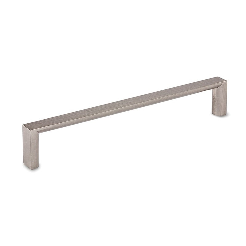 MODULR SQUARE HANDLE BRUSHED NICKEL (AVAILABLE IN 96MM, 128MM, 160MM, 224MM, 288MM AND 320MM)