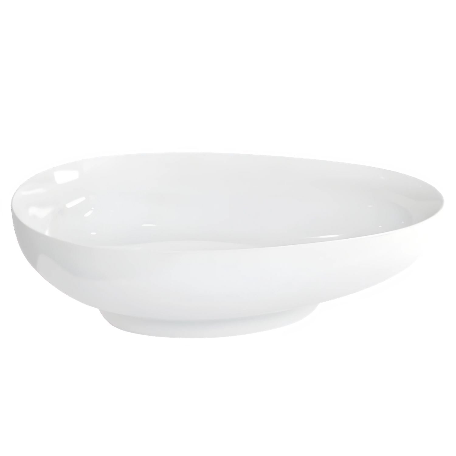 GARETH ASHTON BARWON CLEARSTONE ABOVE COUNTER BASIN GLOSS WHITE 550MM