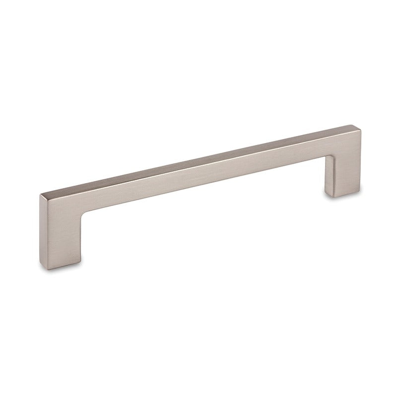 MODULR SQUARE HANDLE BRUSHED NICKEL 96MM