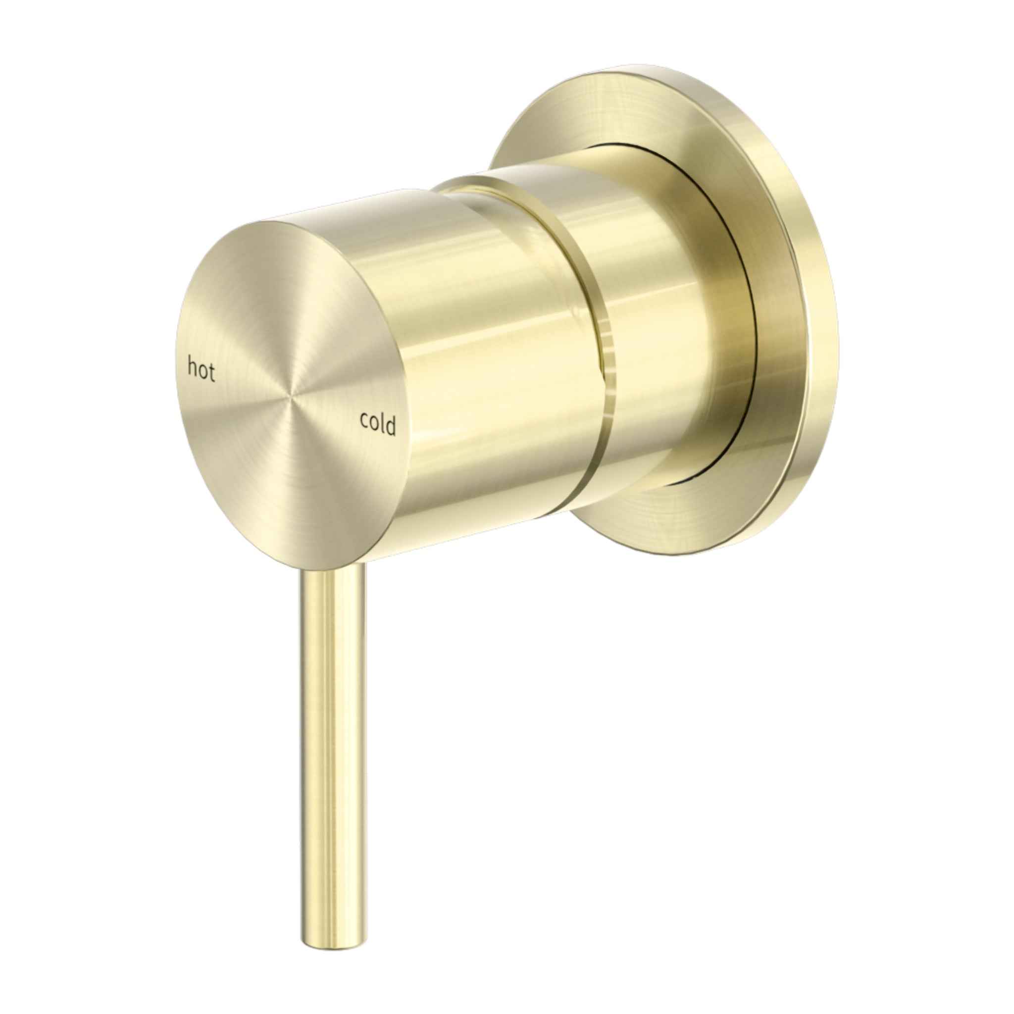 NERO ZEN SHOWER MIXER 80MM BRUSHED GOLD