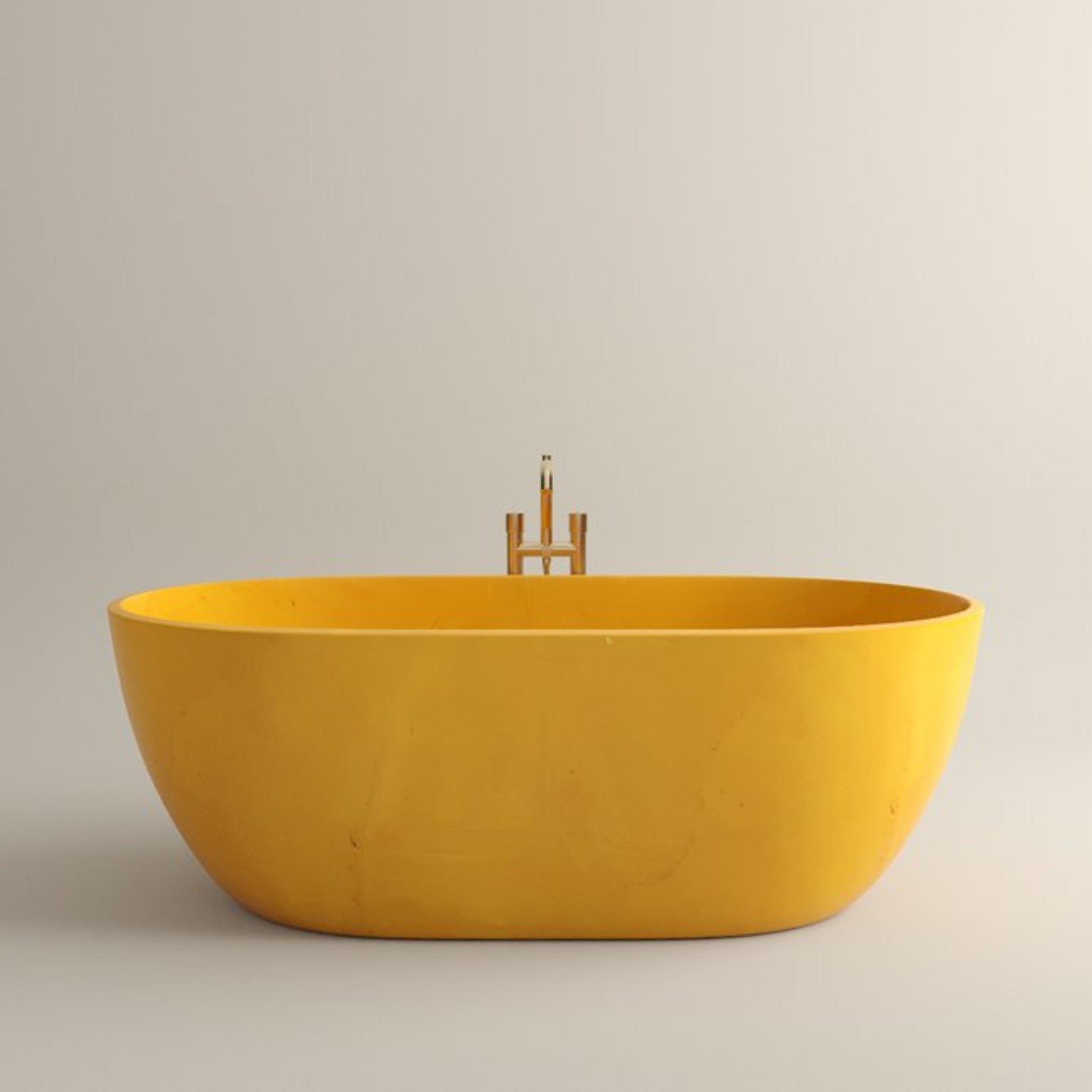 CARVUS PANNA MARBLE FREESTANDING BATHTUB JAISALMER YELLOW (ALL SIZES)