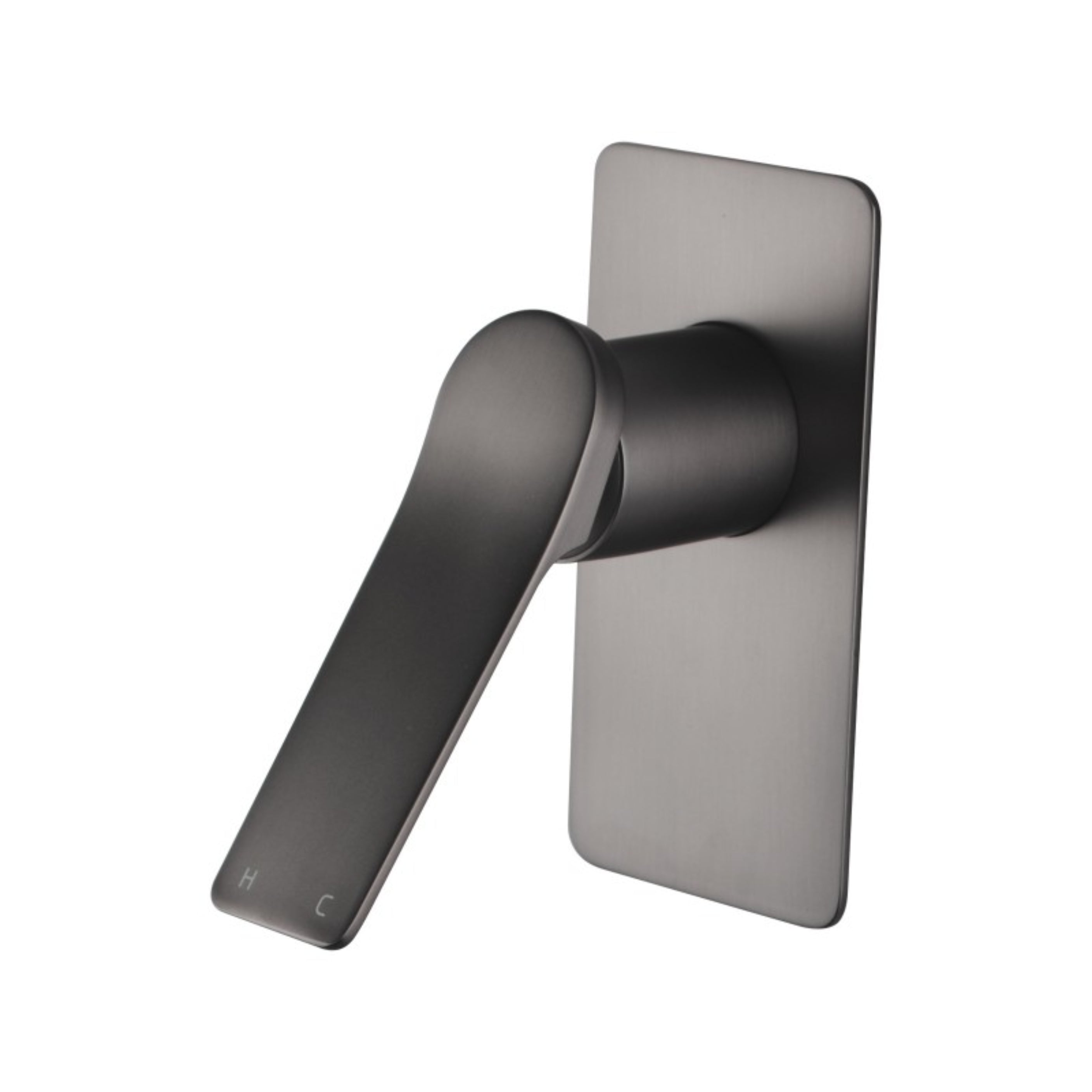 AQUAPERLA RUSHY WALL MIXER 150MM GUN METAL GREY