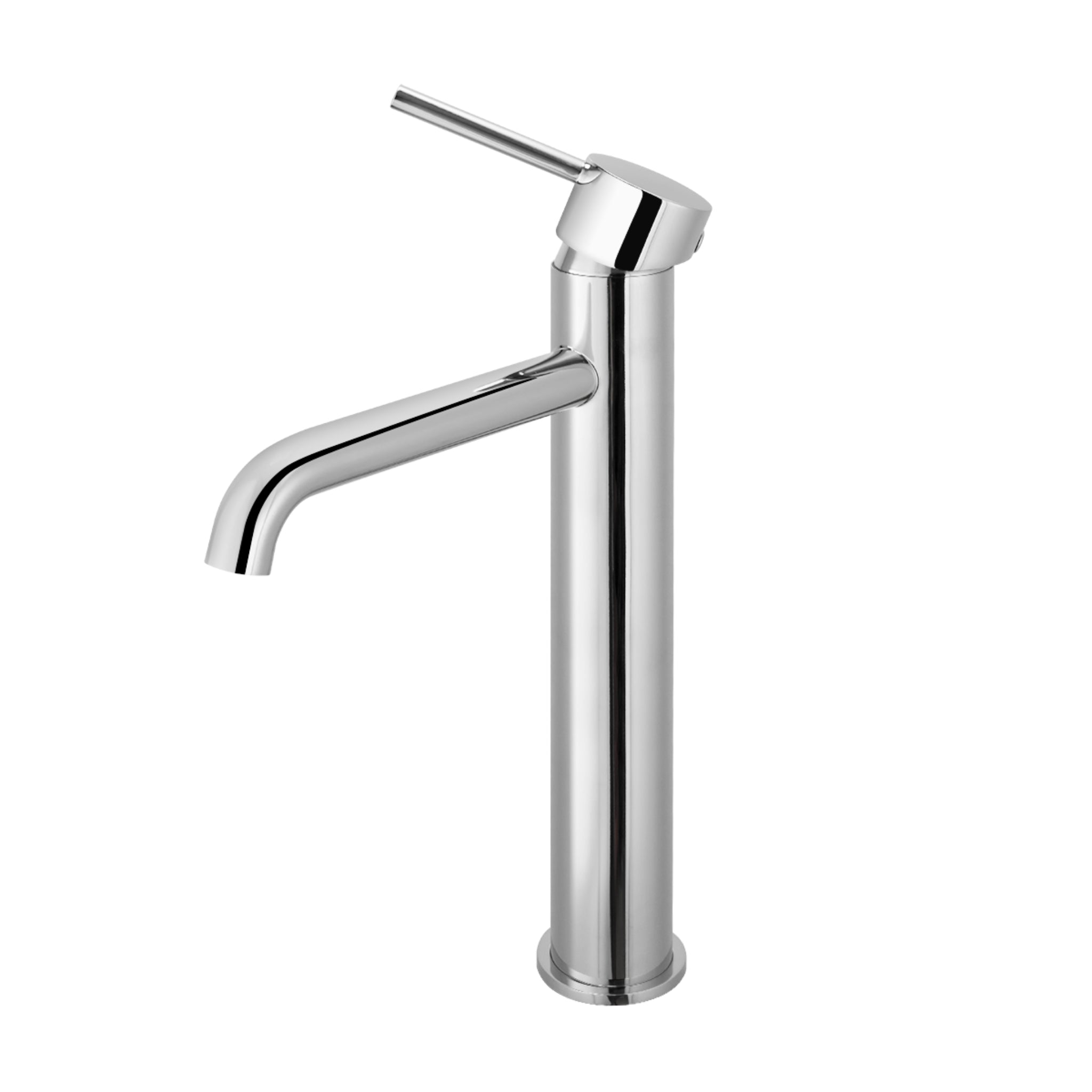 AQUAPERLA LUCID PIN TALL BASIN MIXER 302MM CHROME