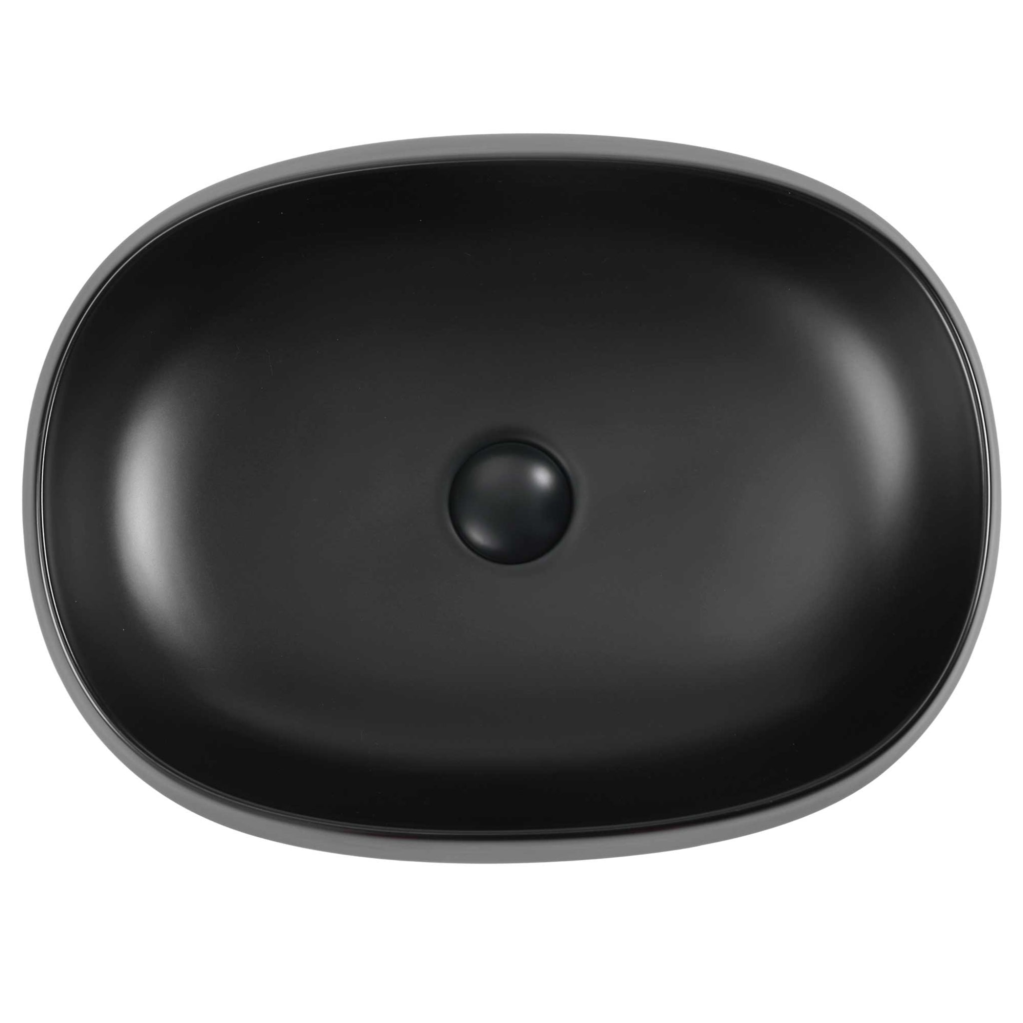 SEIMA LONI 540 ABOVE COUNTER BASIN SILK MATTE BLACK 540MM