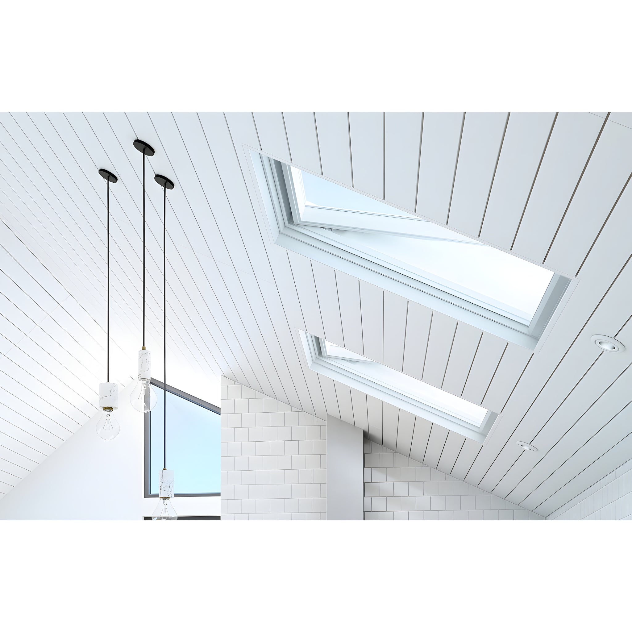 KEYLITE RWM MANUAL SKYLIGHT WHITE AND GREY (AVAILABLE IN MULTIPLE SIZES)