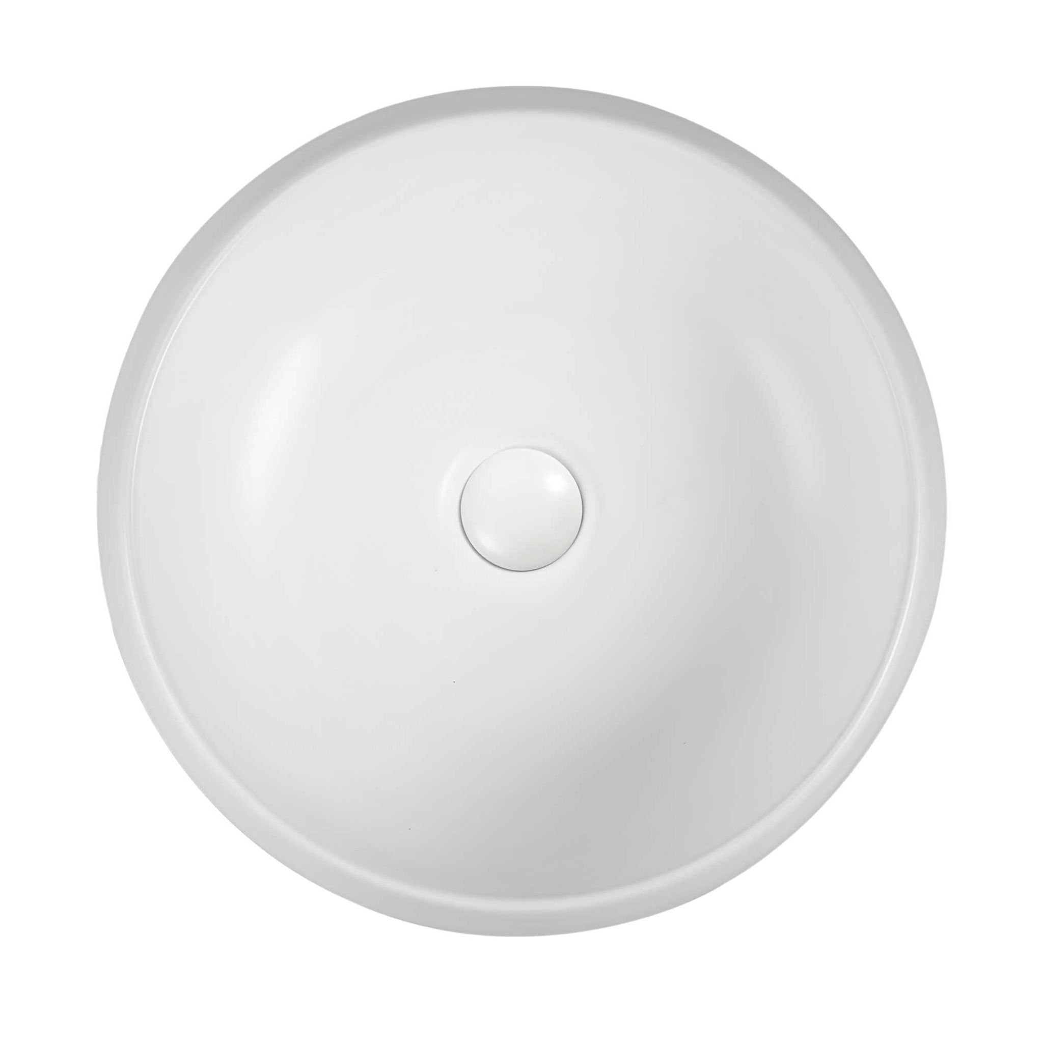 SEIMA LONI 375 ABOVE COUNTER BASIN SILK MATTE WHITE 375MM