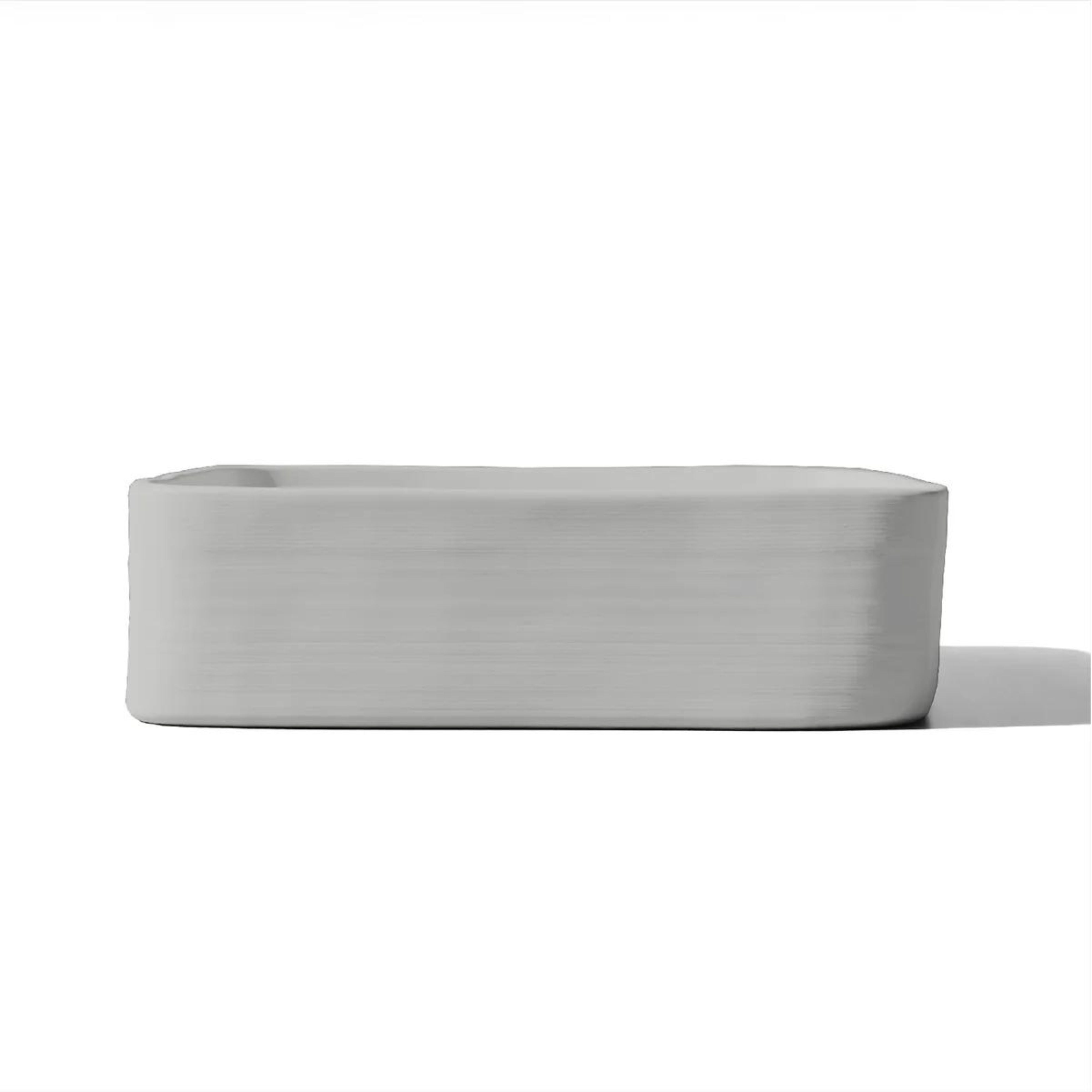 NOOD CO CONSCIOUS RANGE CAST ABOVE COUNTER / WALL HUNG BASIN CLOUD 380MM