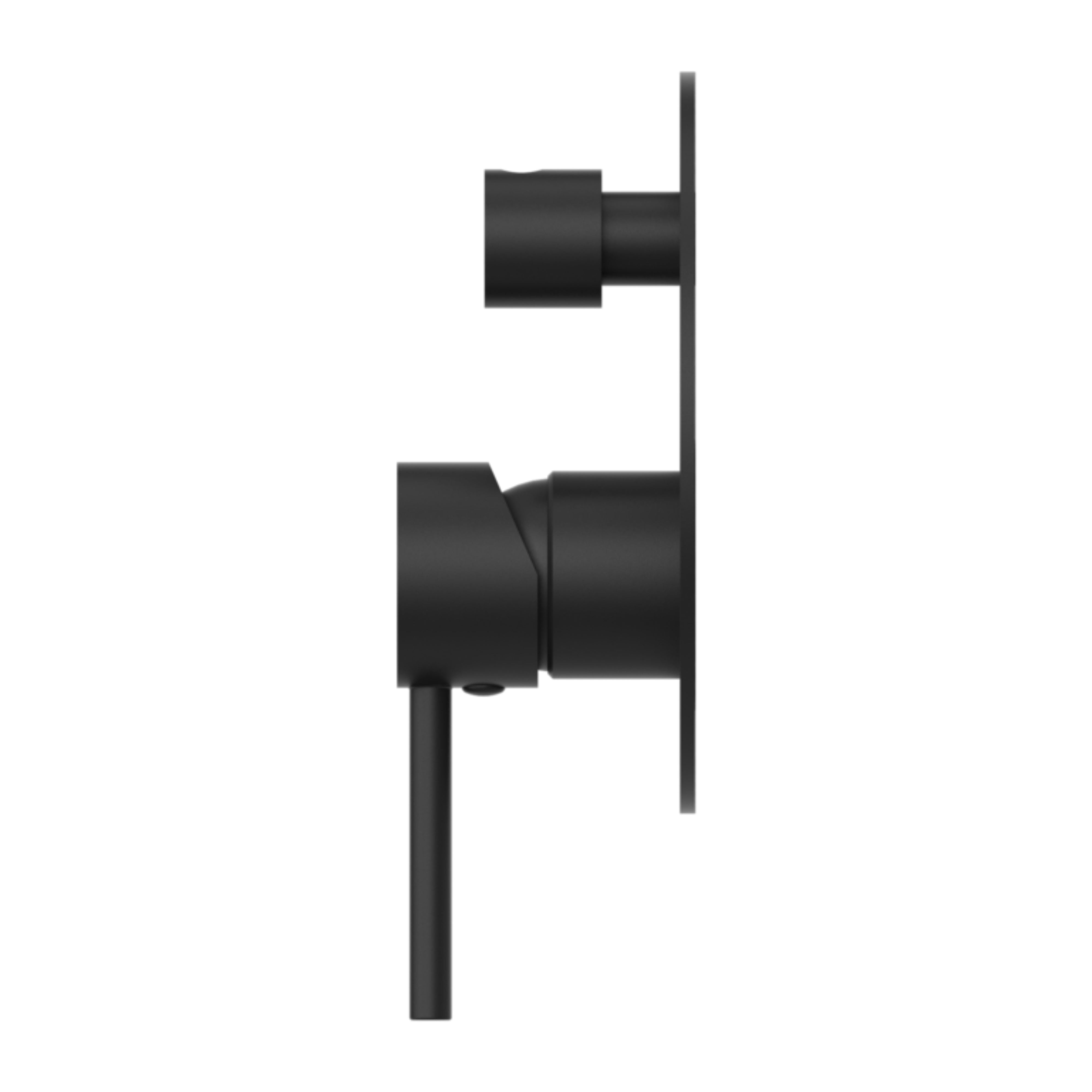 NERO DOLCE SHOWER MIXER WITH DIVERTOR MATTE BLACK