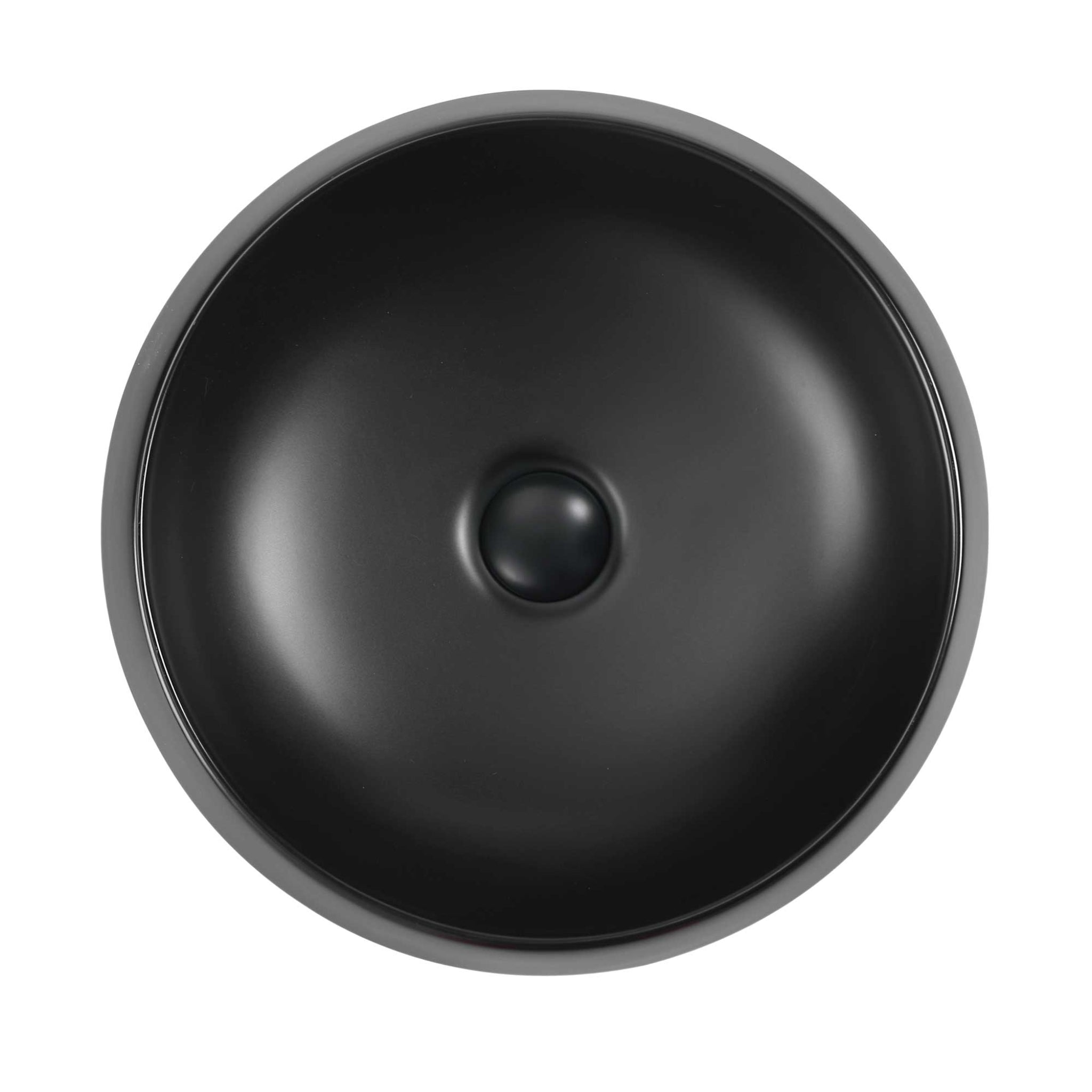 SEIMA LONI 375 ABOVE COUNTER BASIN SILK MATTE BLACK 375MM