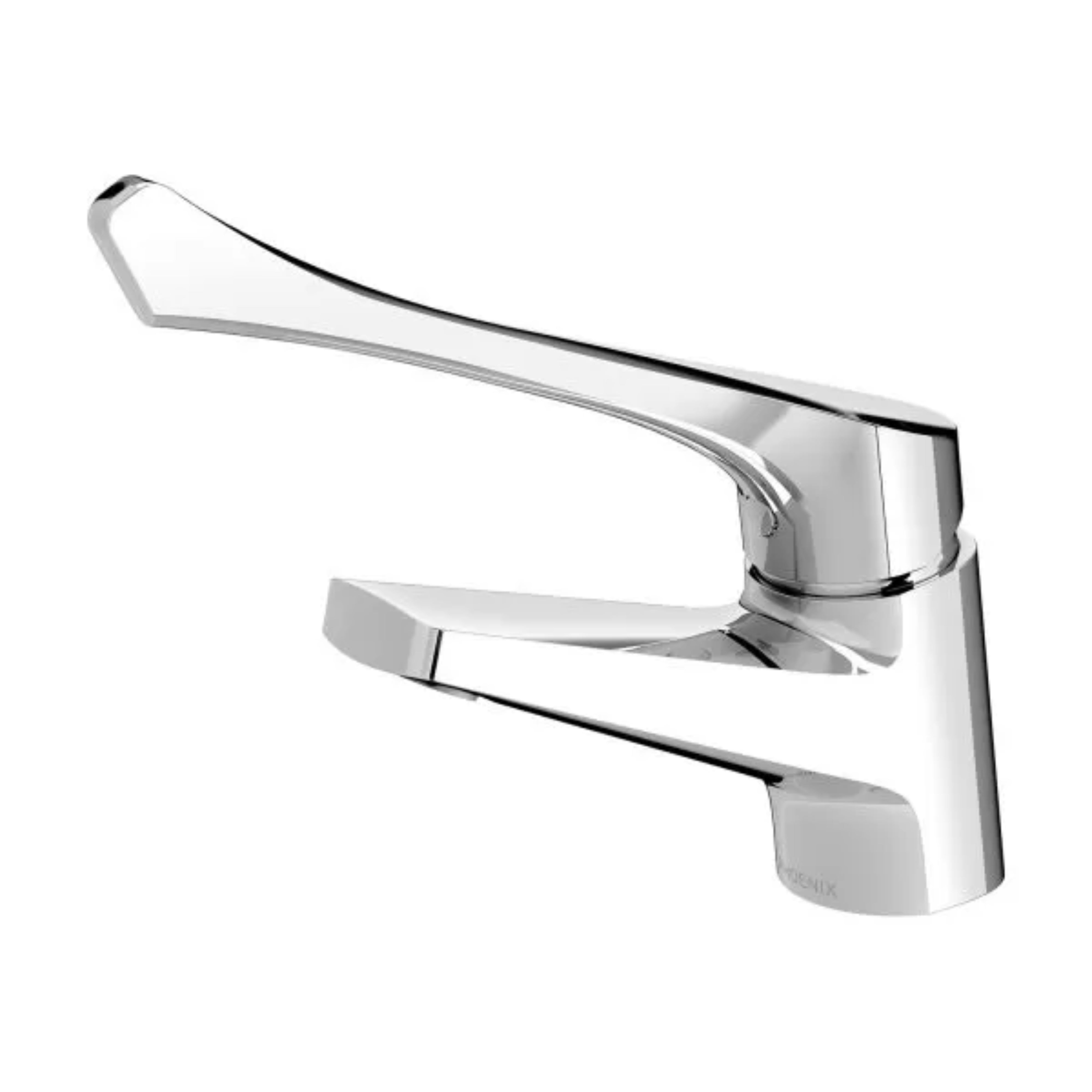 PHOENIX IVY MKII BASIN MIXER WITH FIXED EXTENDED HANDLE 176MM CHROME