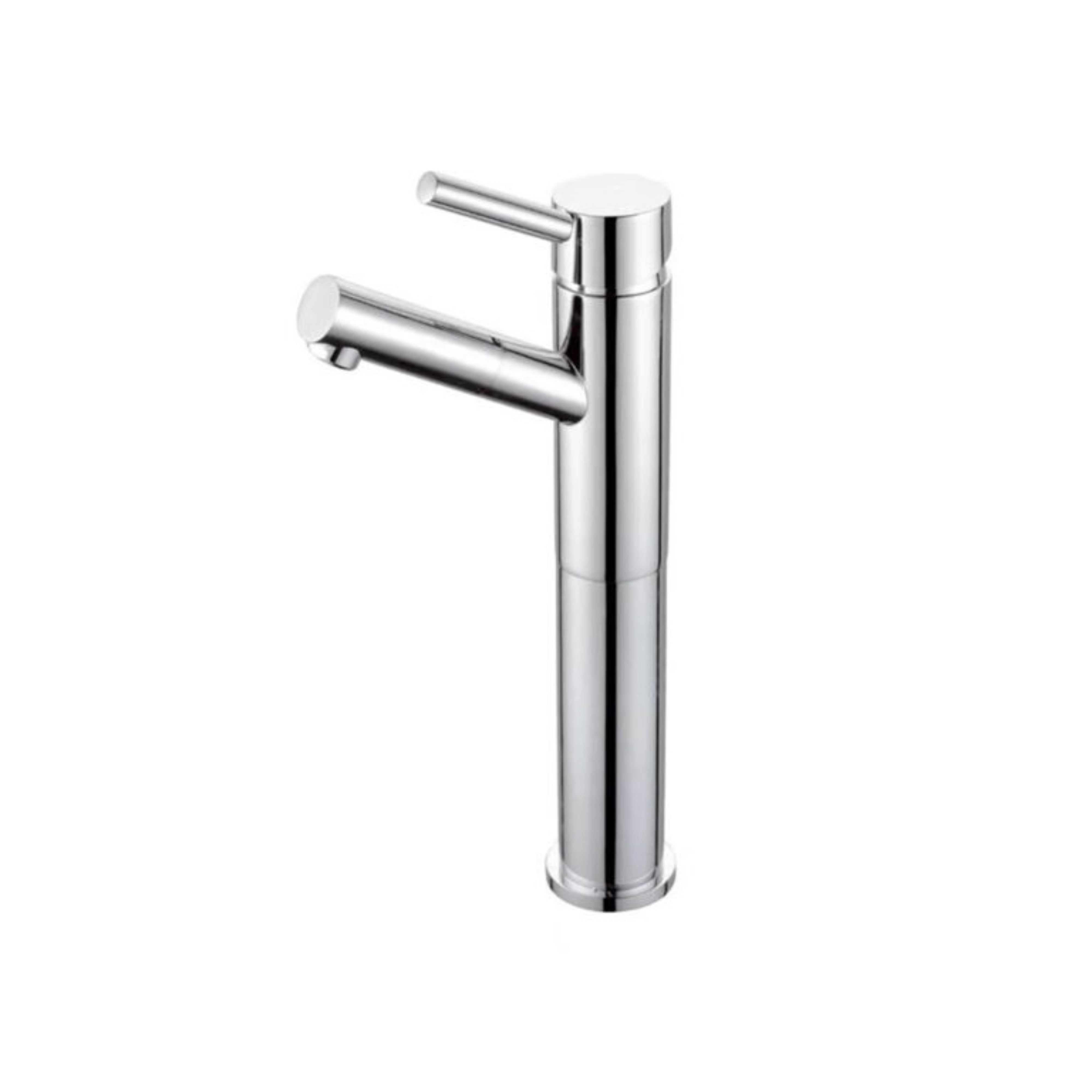 NERO DOLCE TALL BASIN MIXER ANGLE SPOUT 279MM CHROME