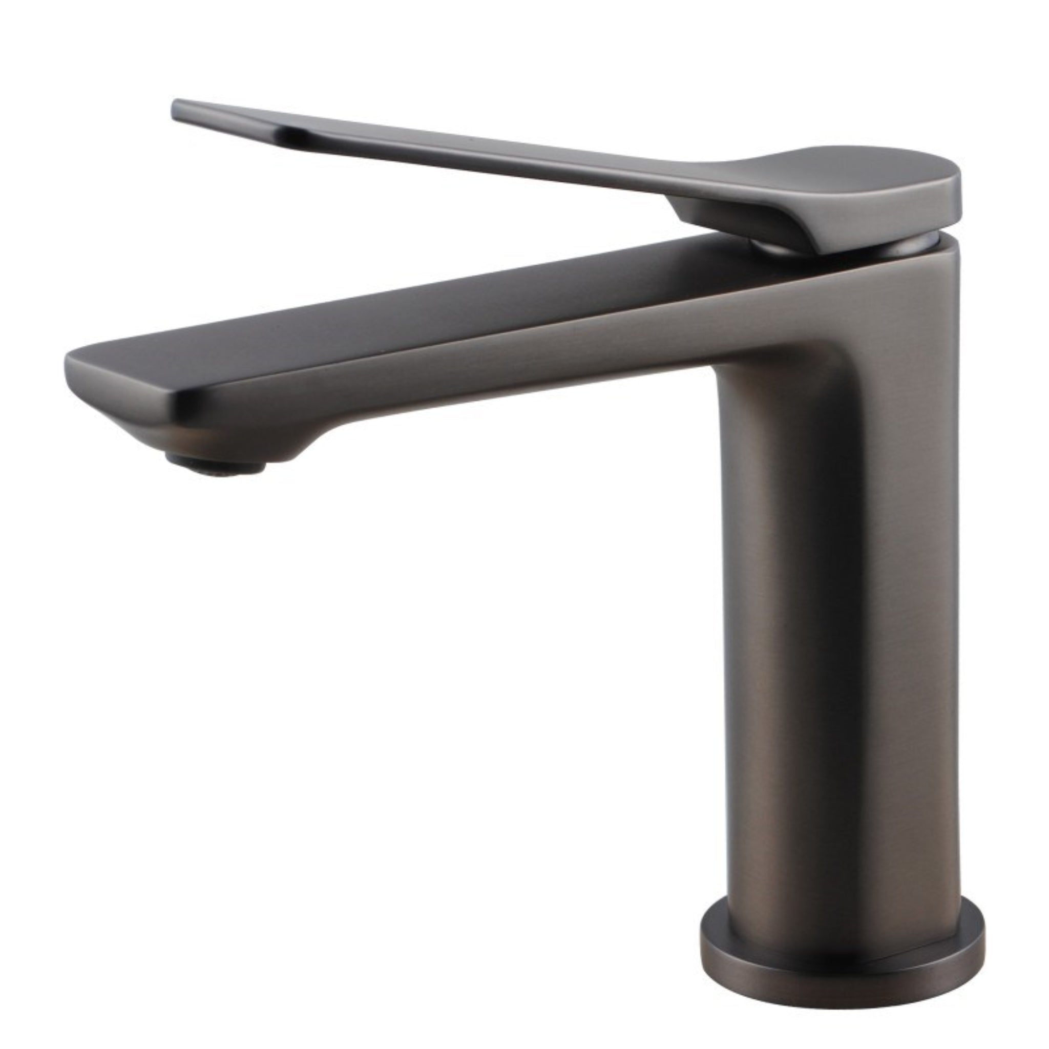 AQUAPERLA RUSHY BASIN MIXER 163MM GUN METAL GREY