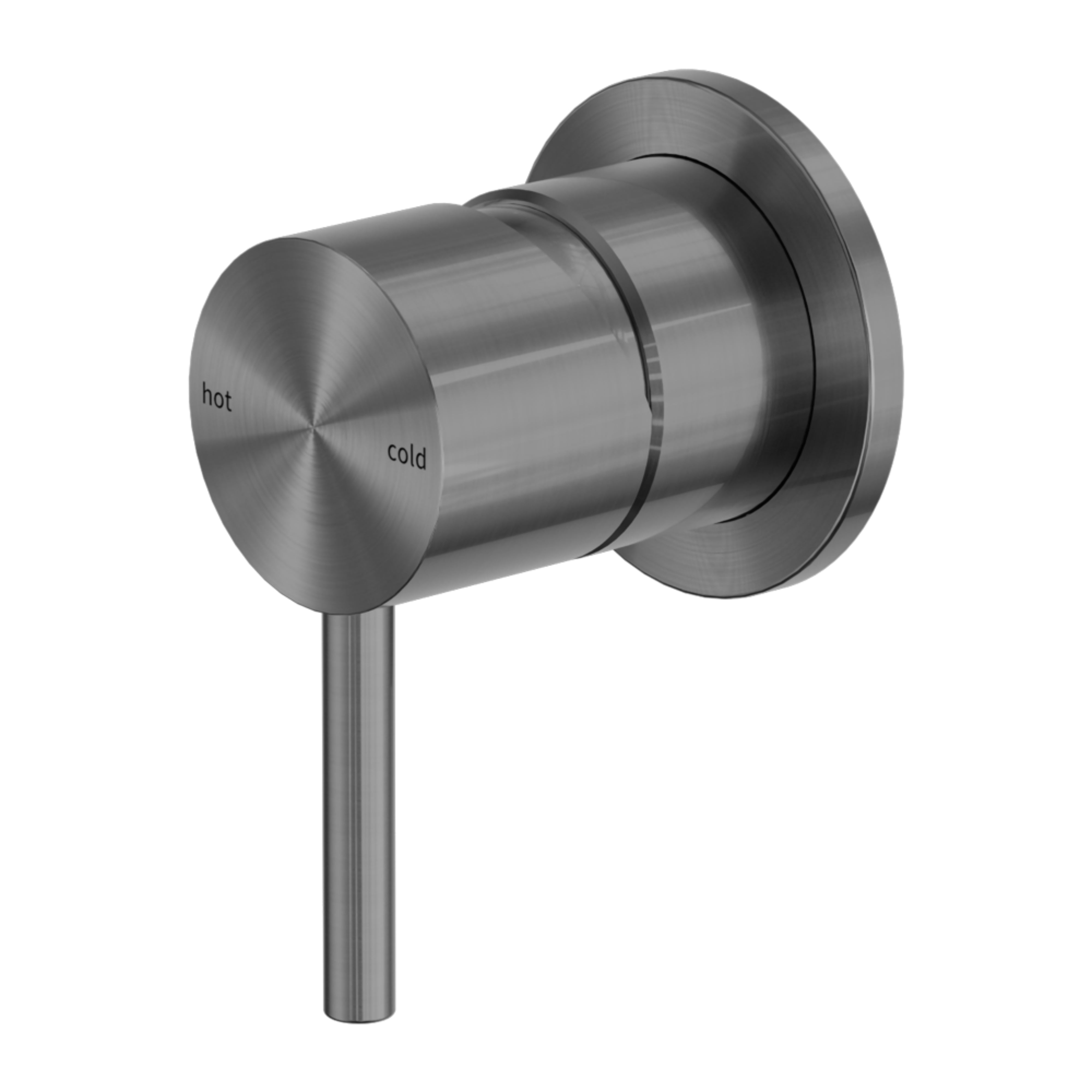 NERO ZEN SHOWER MIXER 80MM GRAPHITE