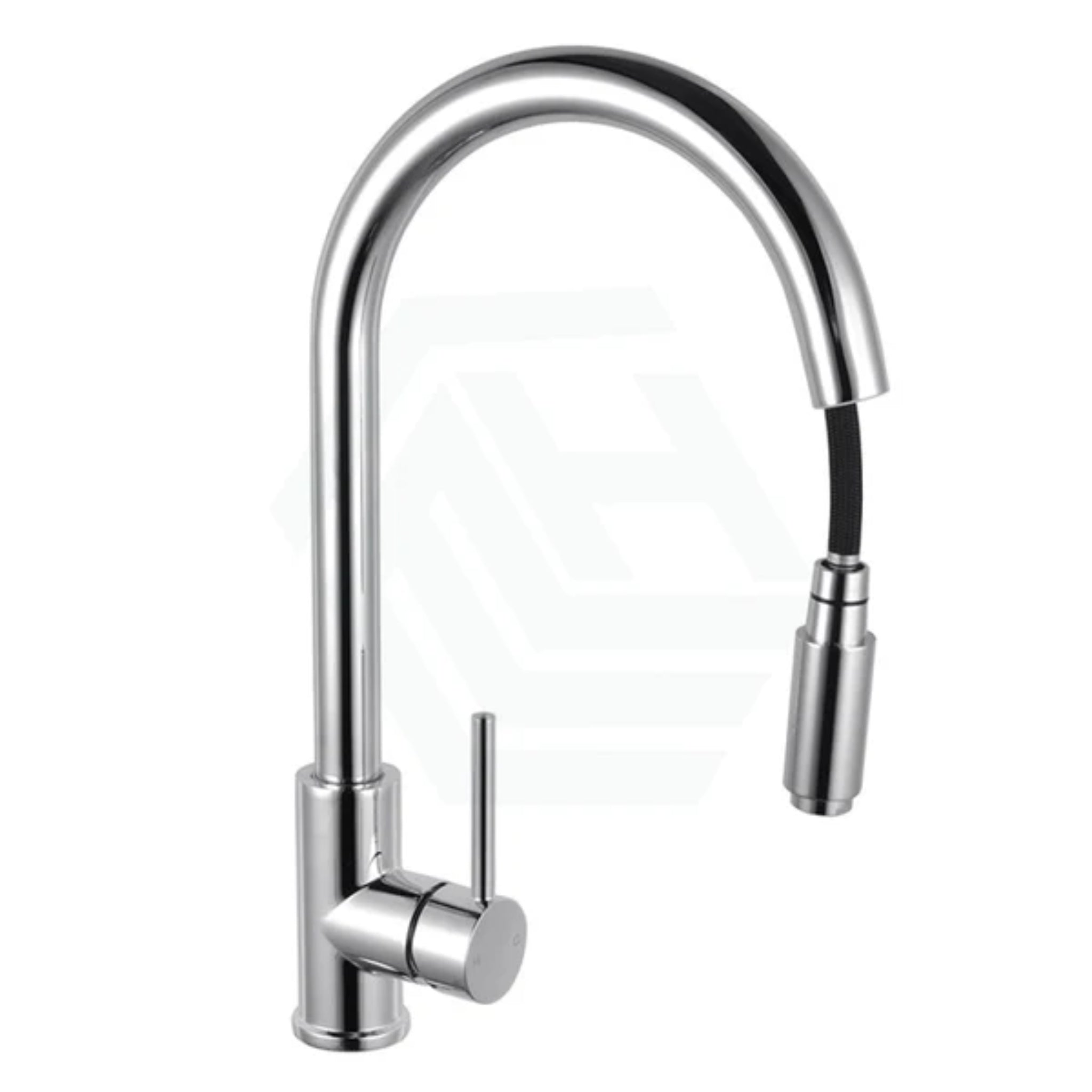 AQUAPERLA PULL OUT KITCHEN MIXER 420MM CHROME