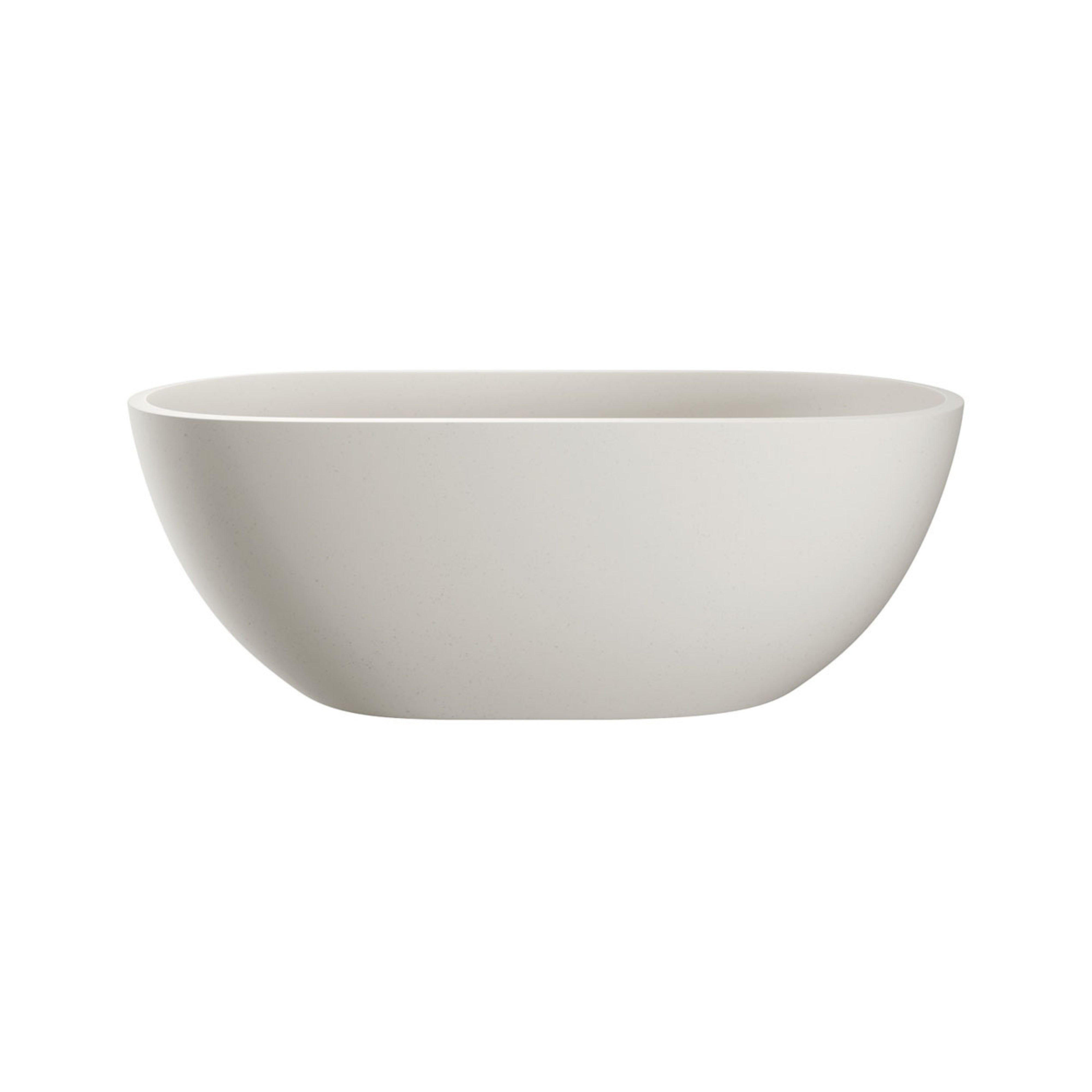 FIENZA JADA CONCRETE FREESTANDING BATHTUB WARM WHITE 1500MM