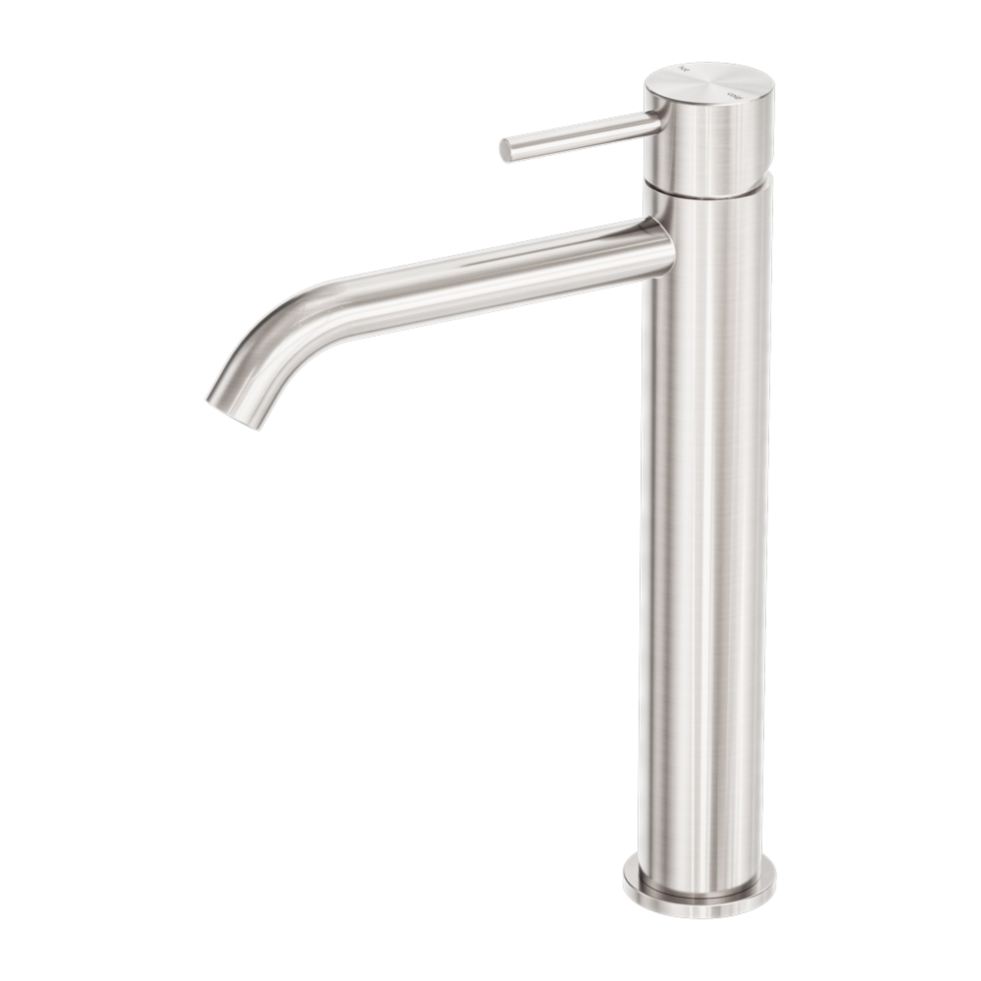 NERO ZEN TALL BASIN MIXER 288MM BRUSHED NICKEL