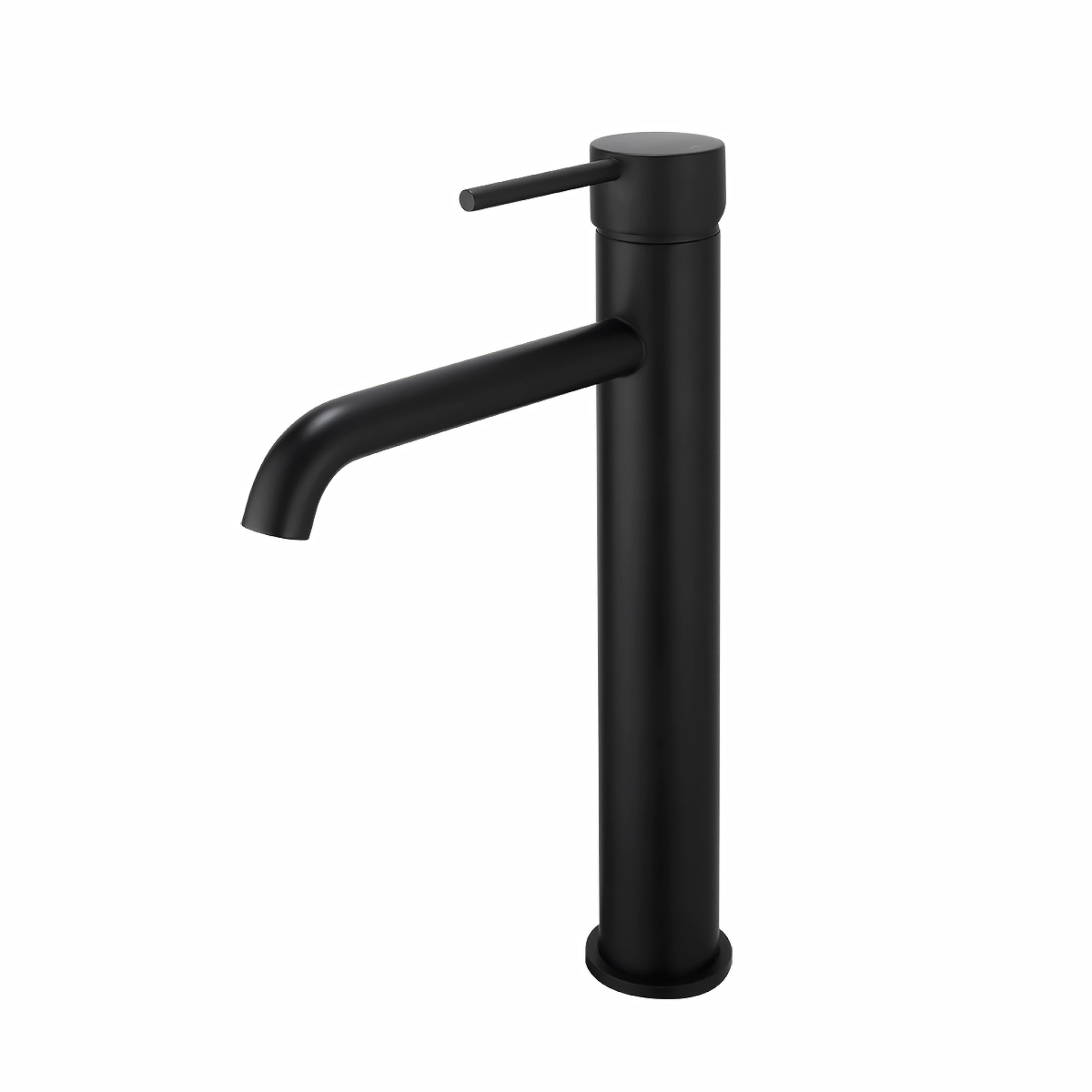 AQUAPERLA LUCID PIN TALL BASIN MIXER 302MM MATTE BLACK