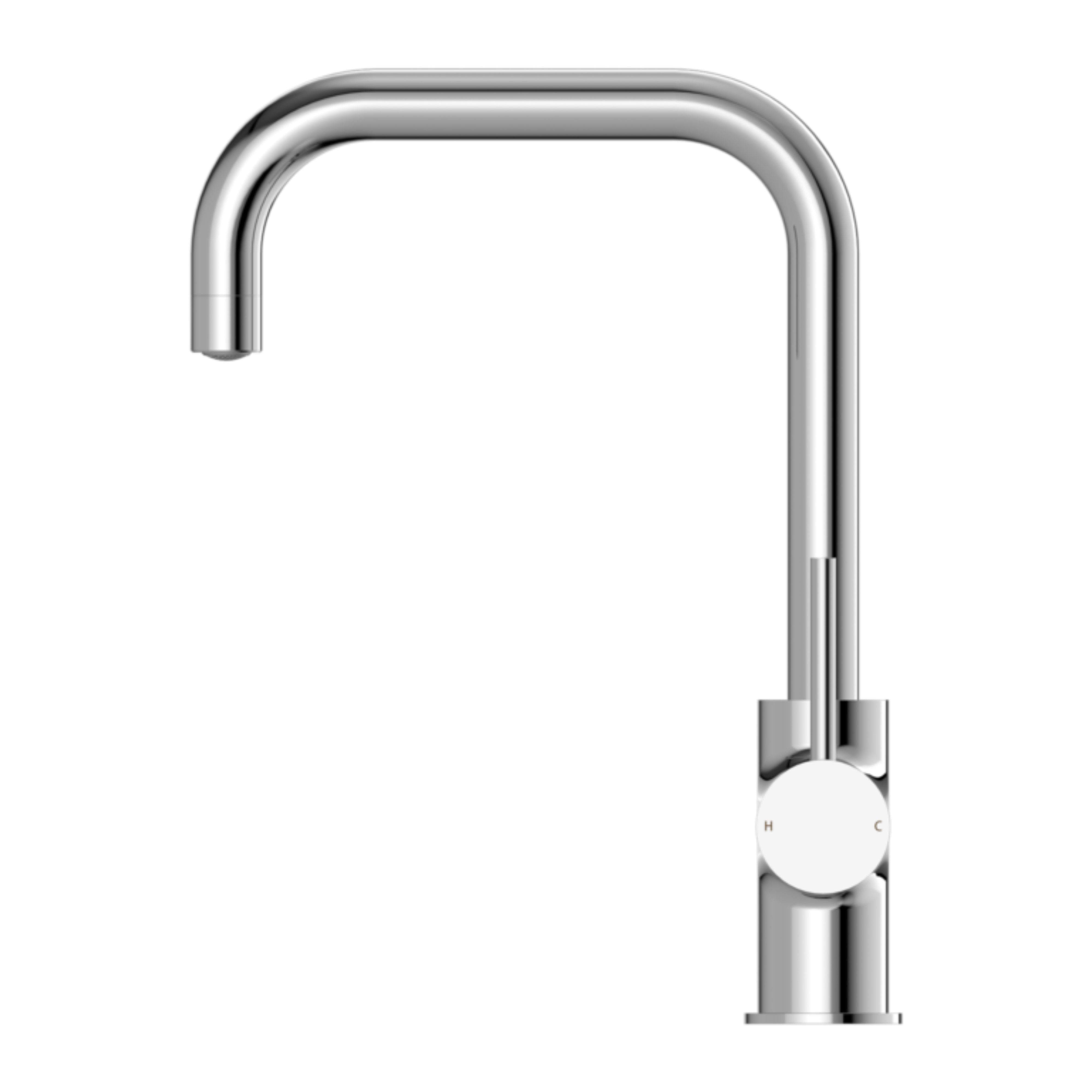 NERO DOLCE KITCHEN MIXER SQUARE SHAPE 320MM CHROME