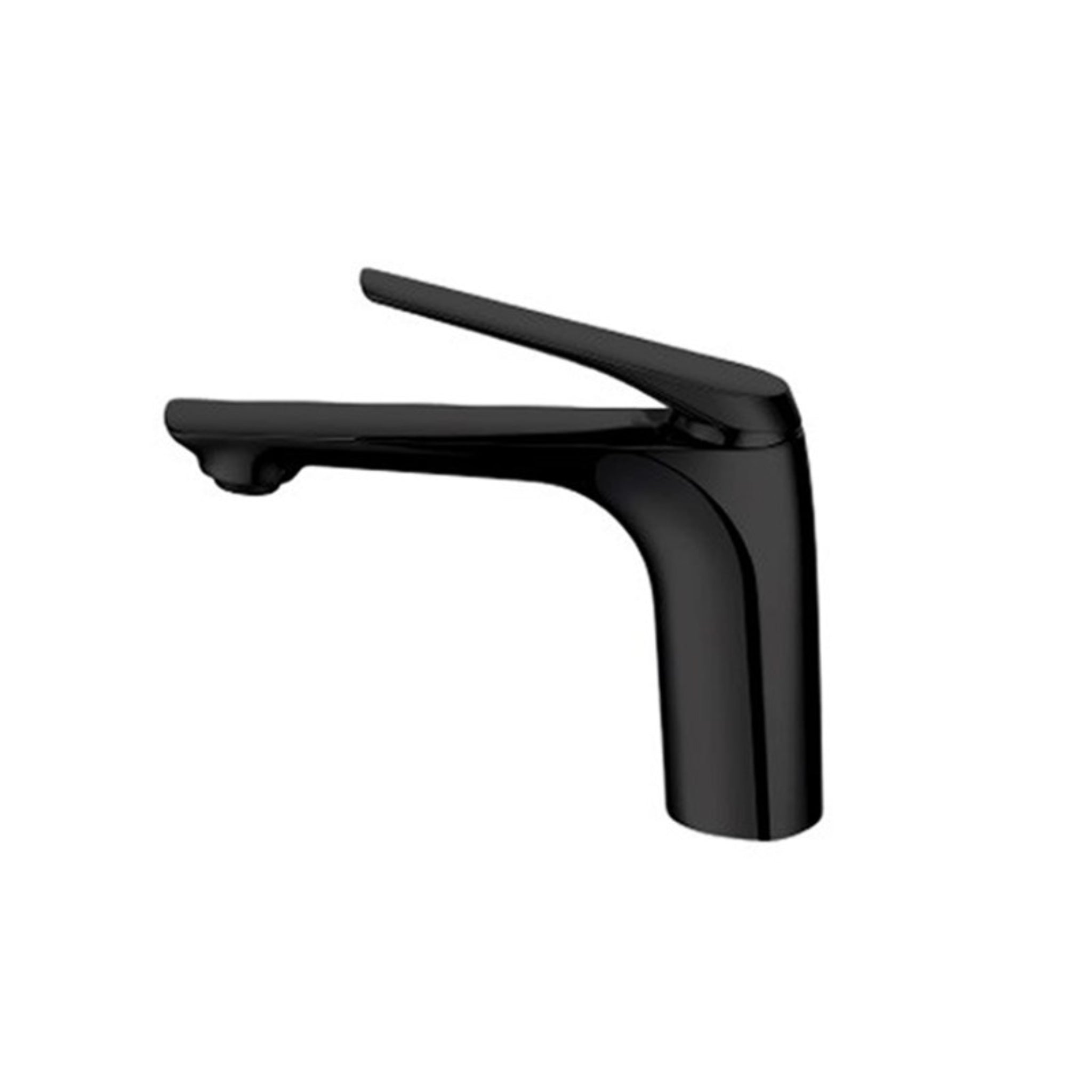 AQUAPERLA AU BASIN MIXER 182MM MATTE BLACK