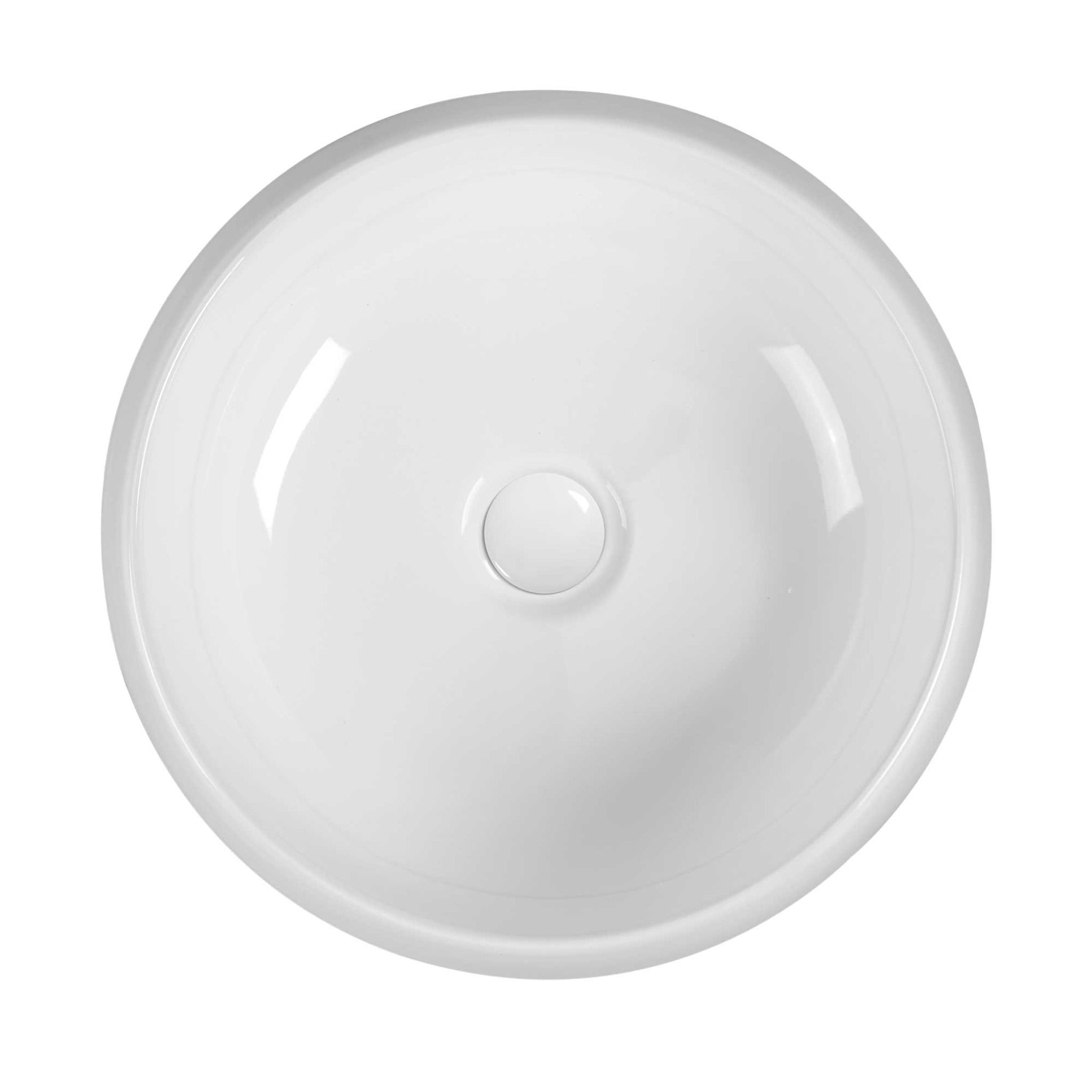 SEIMA LONI 375 ABOVE COUNTER BASIN GLOSS WHITE 375MM